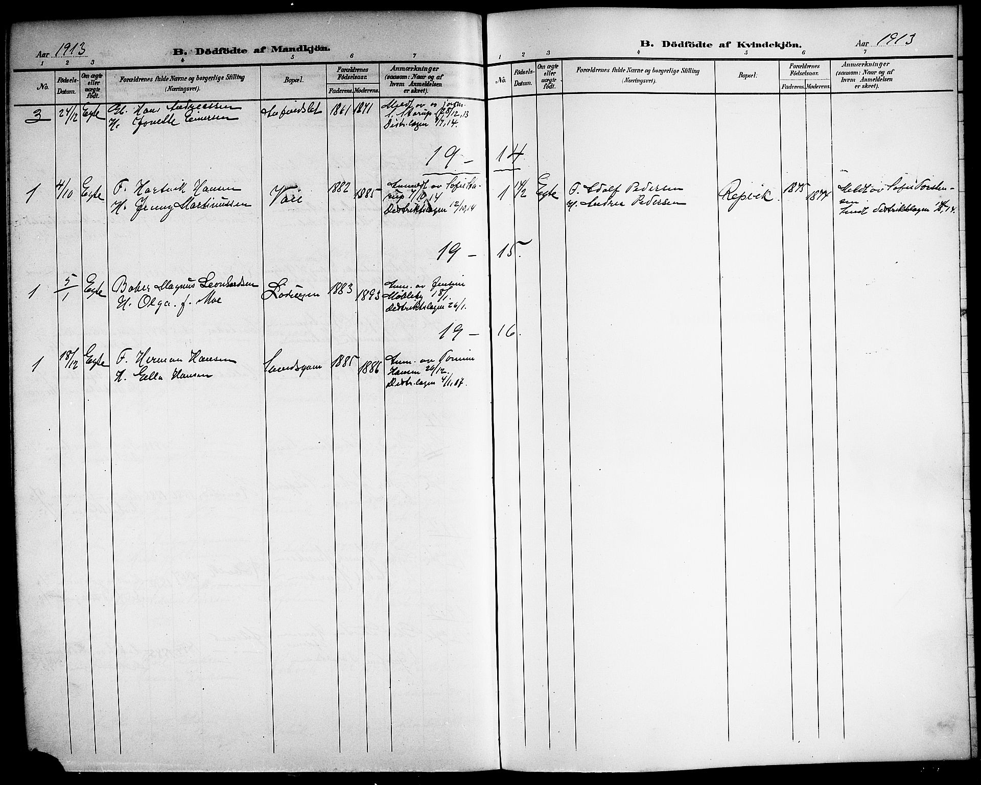 Ministerialprotokoller, klokkerbøker og fødselsregistre - Nordland, AV/SAT-A-1459/872/L1048: Parish register (copy) no. 872C04, 1898-1919