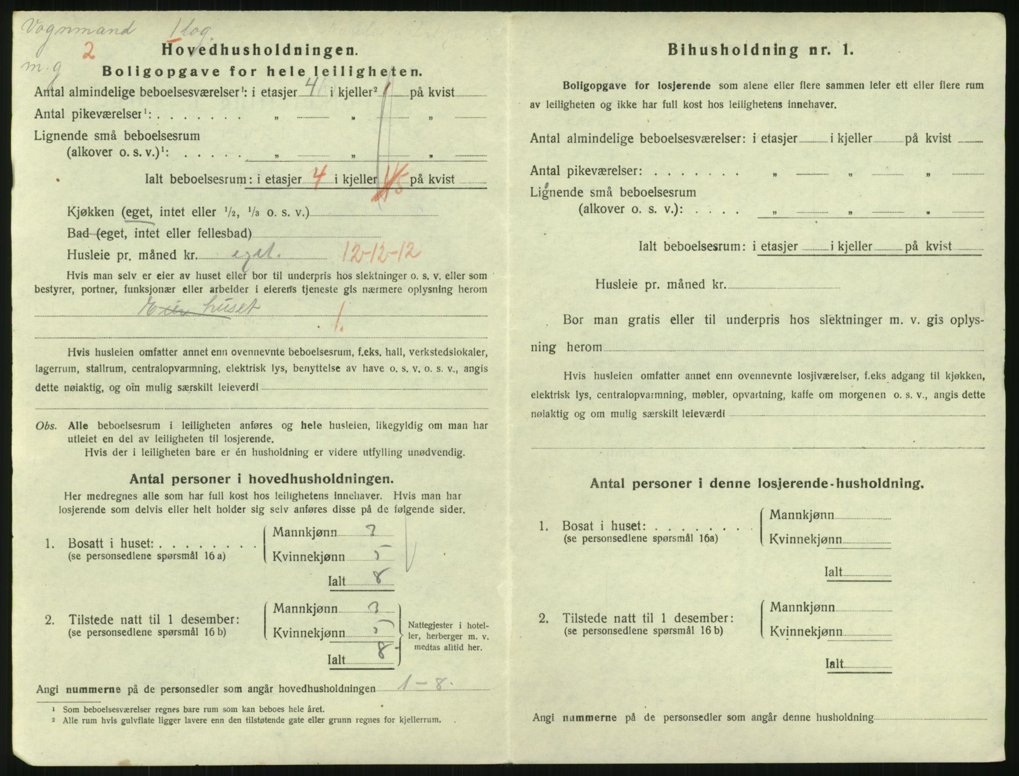 SAKO, 1920 census for Horten, 1920, p. 3006