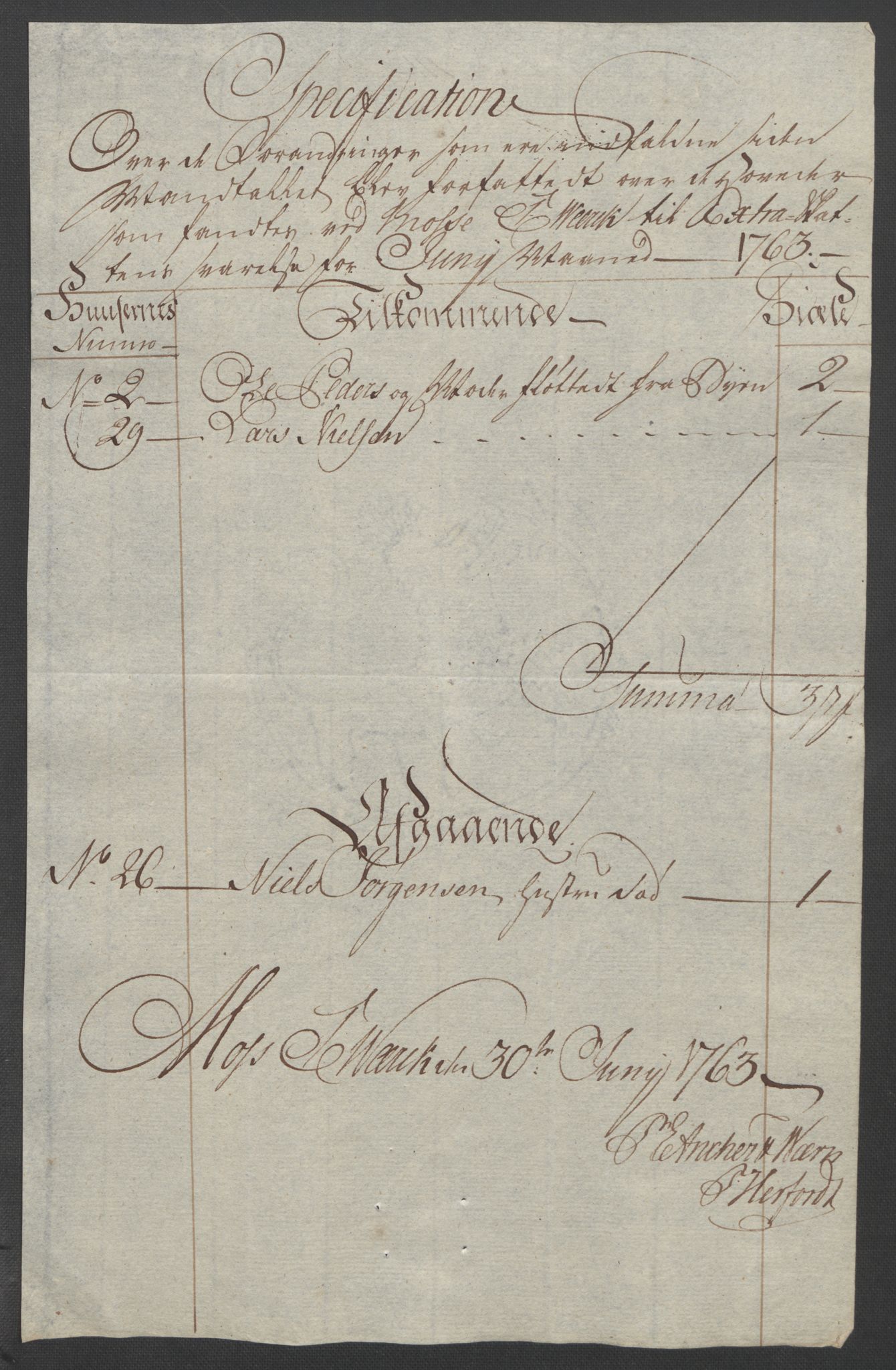 Rentekammeret inntil 1814, Reviderte regnskaper, Fogderegnskap, AV/RA-EA-4092/R04/L0261: Ekstraskatten Moss, Onsøy, Tune, Veme og Åbygge, 1763, p. 299