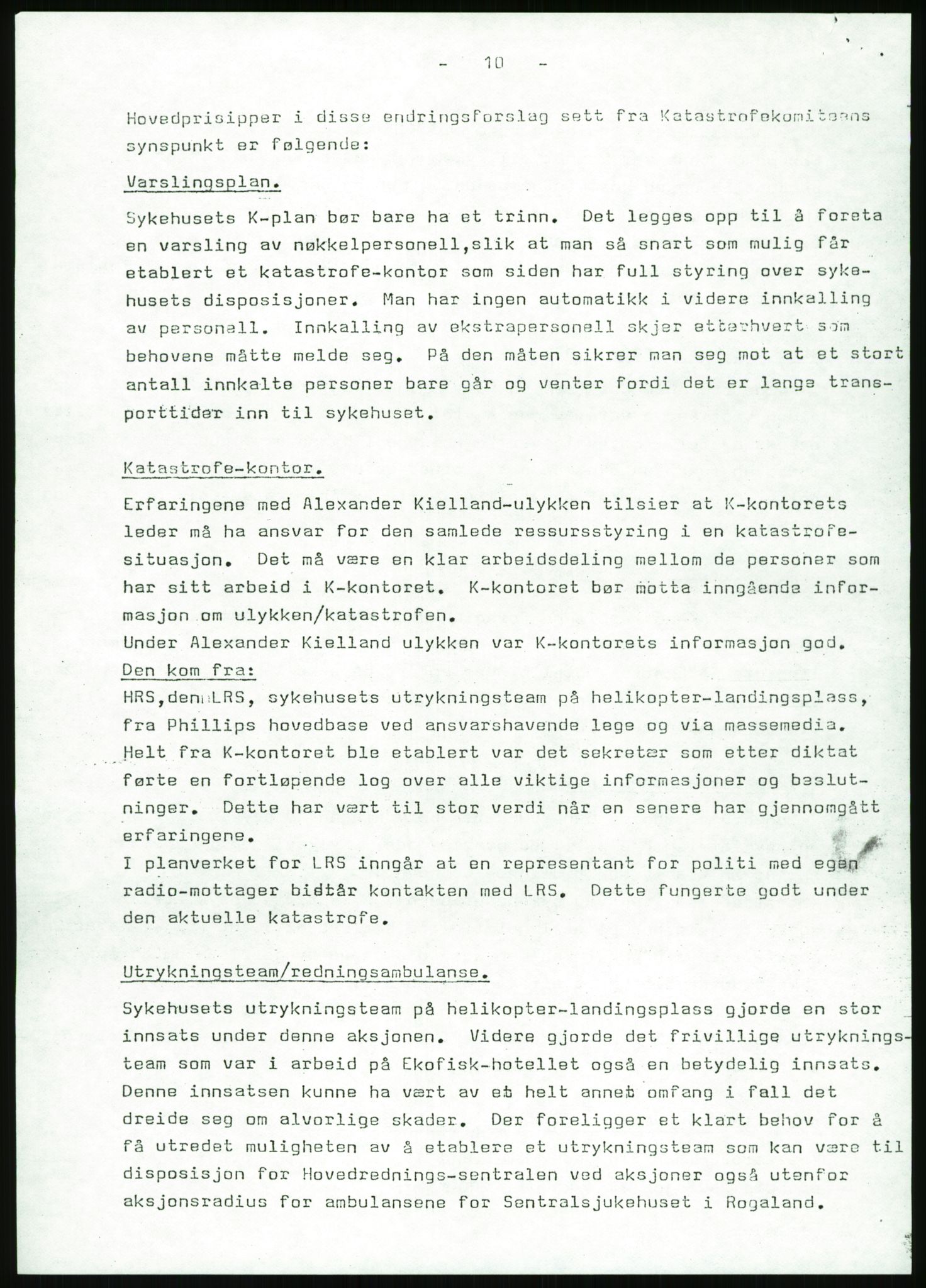 Justisdepartementet, Granskningskommisjonen ved Alexander Kielland-ulykken 27.3.1980, RA/S-1165/D/L0017: P Hjelpefartøy (Doku.liste + P1-P6 av 6)/Q Hovedredningssentralen (Q0-Q27 av 27), 1980-1981, p. 330