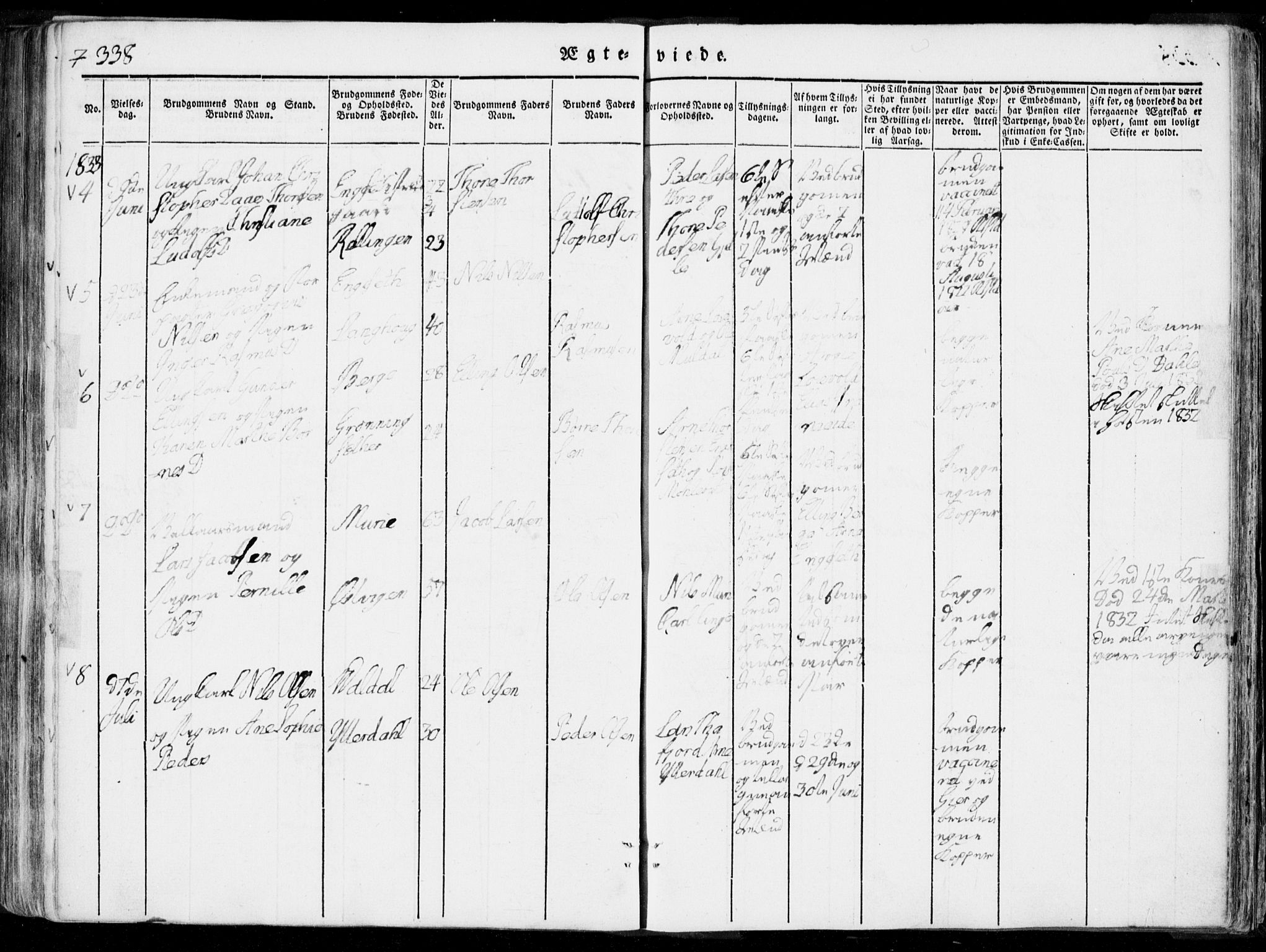 Ministerialprotokoller, klokkerbøker og fødselsregistre - Møre og Romsdal, AV/SAT-A-1454/519/L0248: Parish register (official) no. 519A07, 1829-1860, p. 338