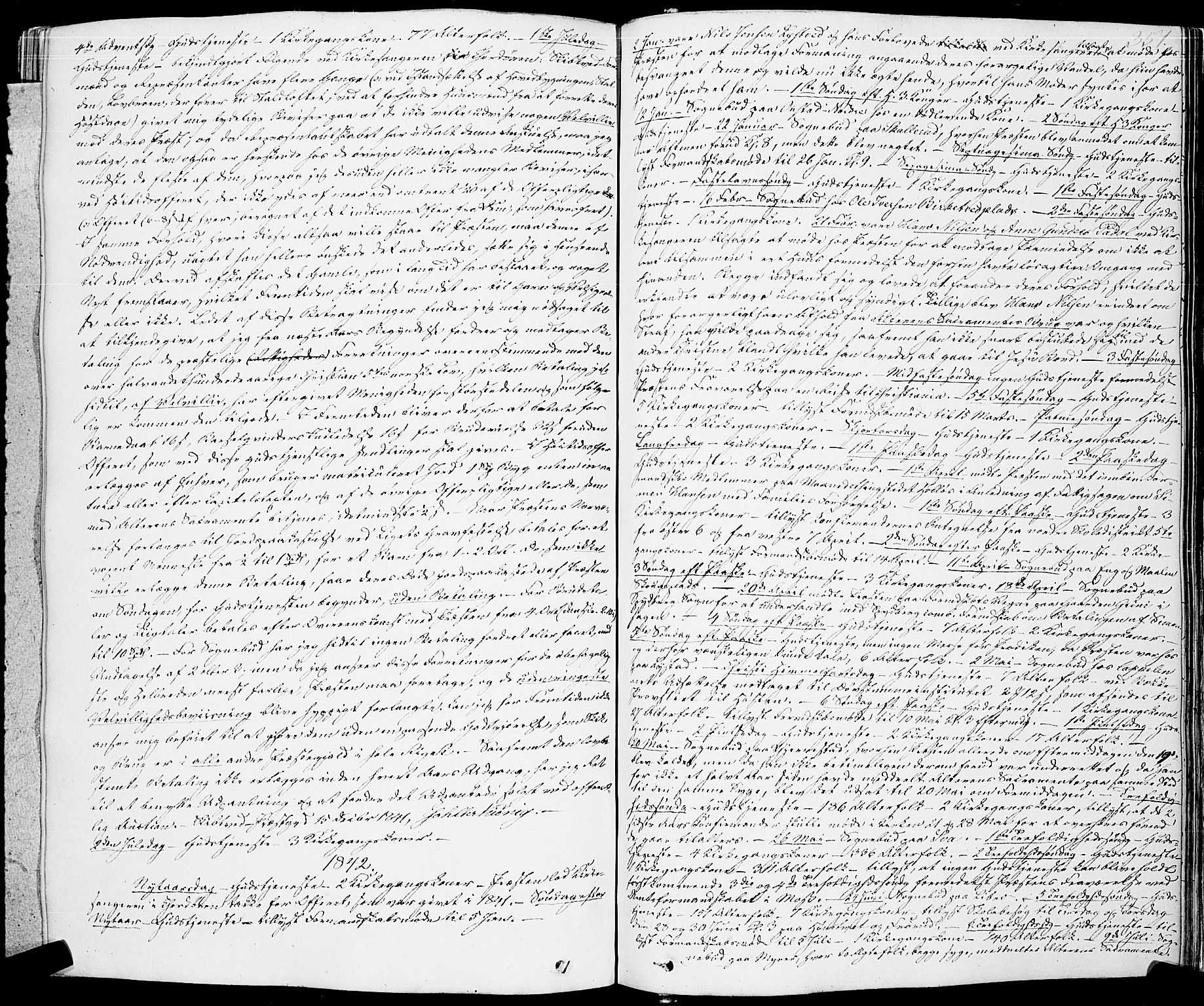 Skiptvet prestekontor Kirkebøker, AV/SAO-A-20009/F/Fa/L0006: Parish register (official) no. 6, 1839-1860, p. 351