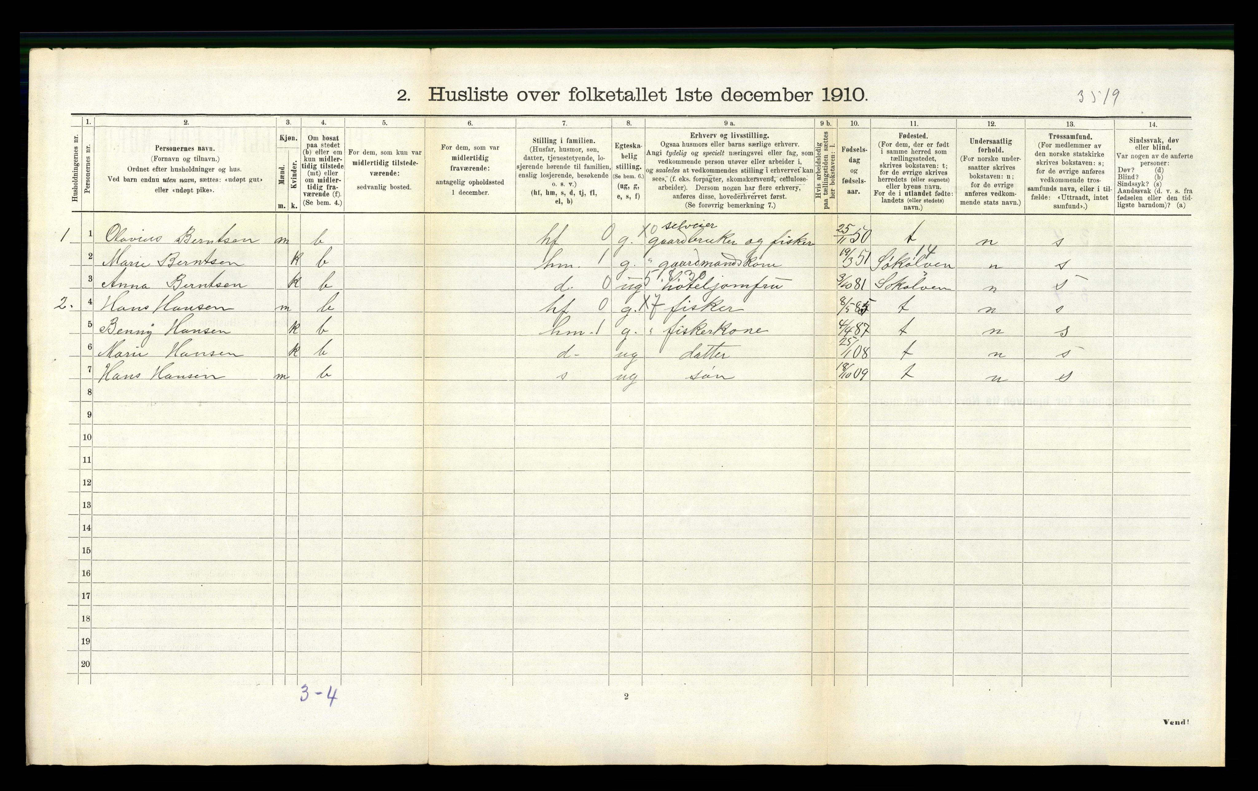 RA, 1910 census for Herøy, 1910, p. 521