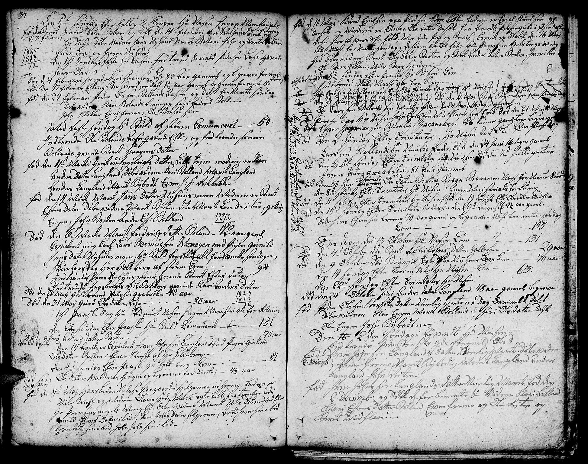 Ministerialprotokoller, klokkerbøker og fødselsregistre - Sør-Trøndelag, SAT/A-1456/693/L1120: Parish register (copy) no. 693C01, 1799-1816, p. 37-38