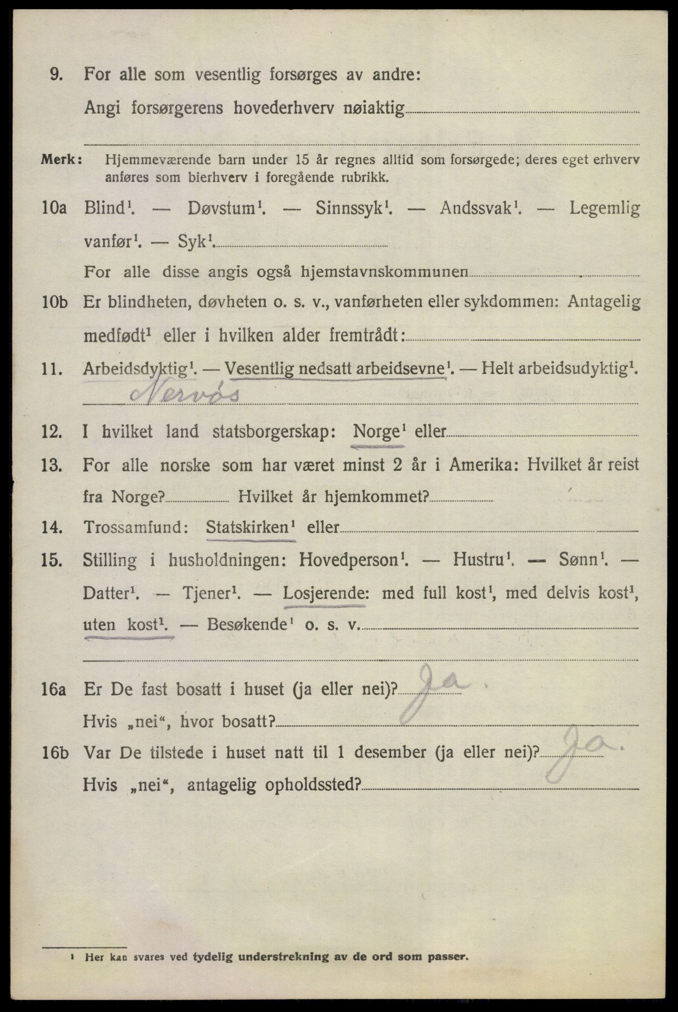 SAKO, 1920 census for Norderhov, 1920, p. 18515