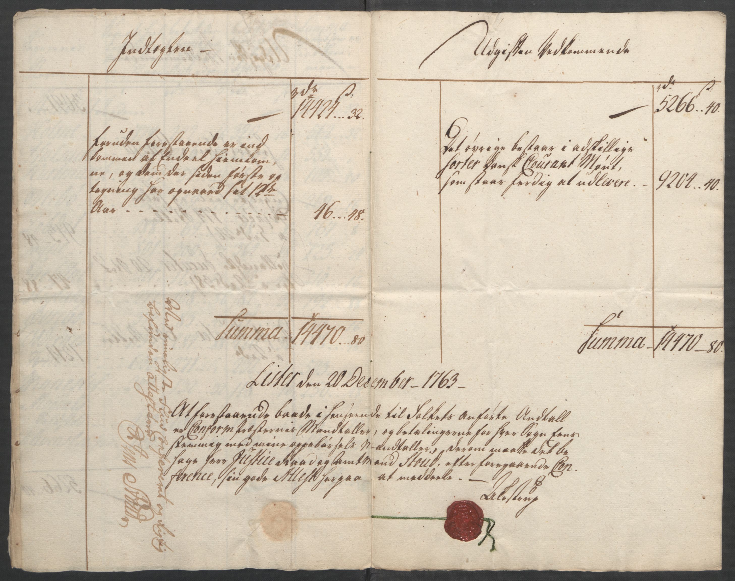 Rentekammeret inntil 1814, Reviderte regnskaper, Fogderegnskap, AV/RA-EA-4092/R45/L2704: Ekstraskatten Lista og Mandal, 1762-1768, p. 17