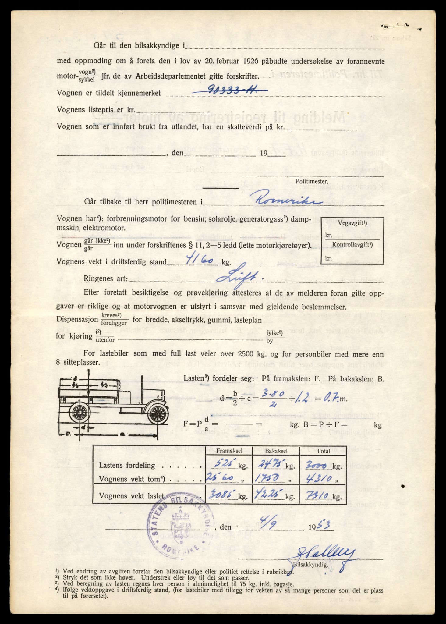 Møre og Romsdal vegkontor - Ålesund trafikkstasjon, SAT/A-4099/F/Fe/L0035: Registreringskort for kjøretøy T 12653 - T 12829, 1927-1998, p. 3247