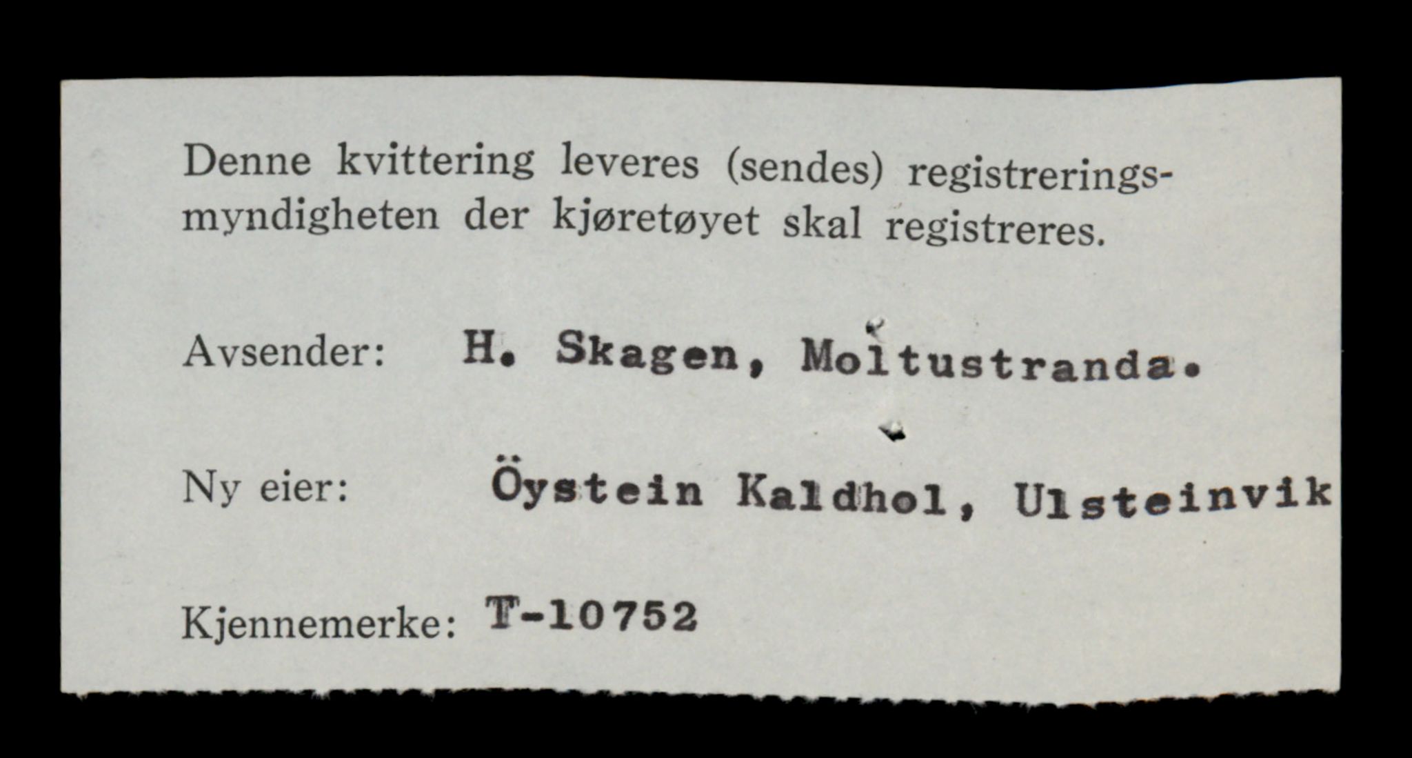 Møre og Romsdal vegkontor - Ålesund trafikkstasjon, SAT/A-4099/F/Fe/L0023: Registreringskort for kjøretøy T 10695 - T 10809, 1927-1998, p. 1745