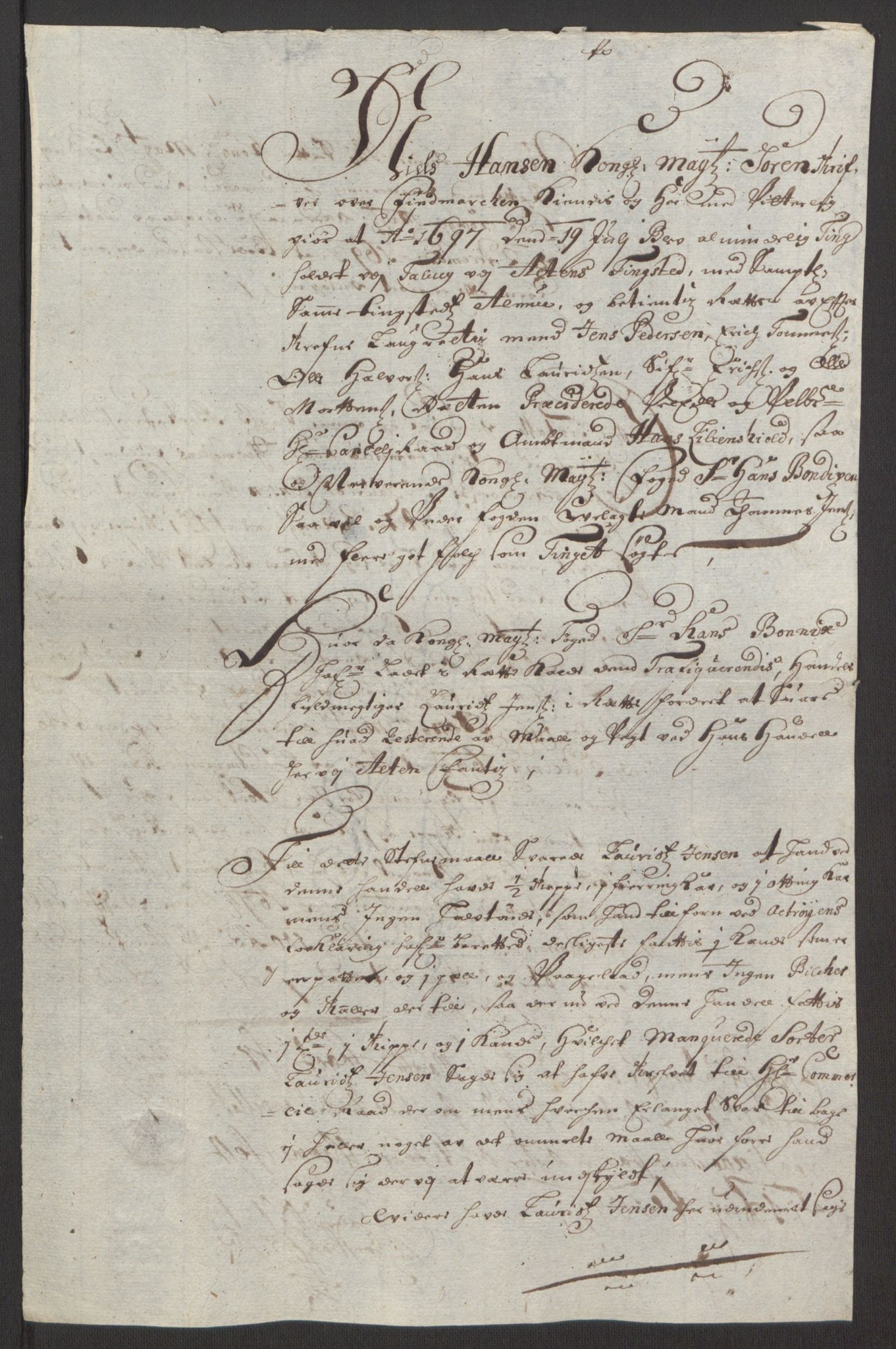 Rentekammeret inntil 1814, Reviderte regnskaper, Fogderegnskap, AV/RA-EA-4092/R69/L4851: Fogderegnskap Finnmark/Vardøhus, 1691-1700, p. 340