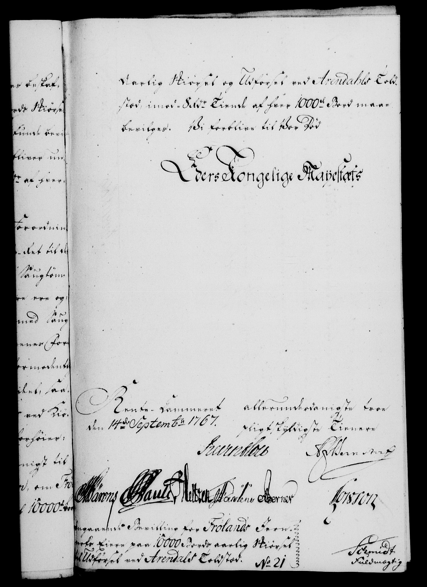 Rentekammeret, Kammerkanselliet, RA/EA-3111/G/Gf/Gfa/L0049: Norsk relasjons- og resolusjonsprotokoll (merket RK 52.49), 1767, p. 256