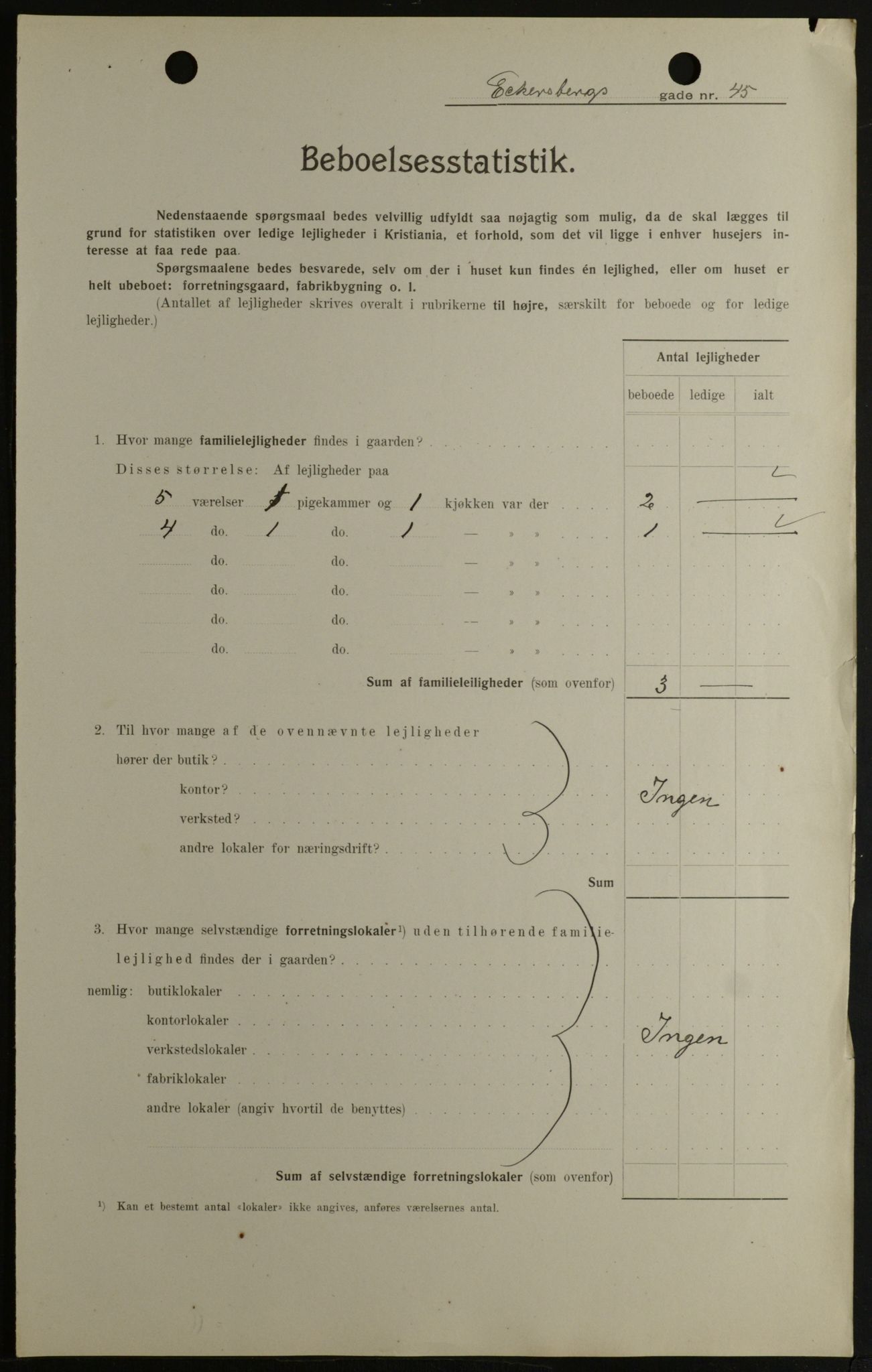 OBA, Municipal Census 1908 for Kristiania, 1908, p. 17275