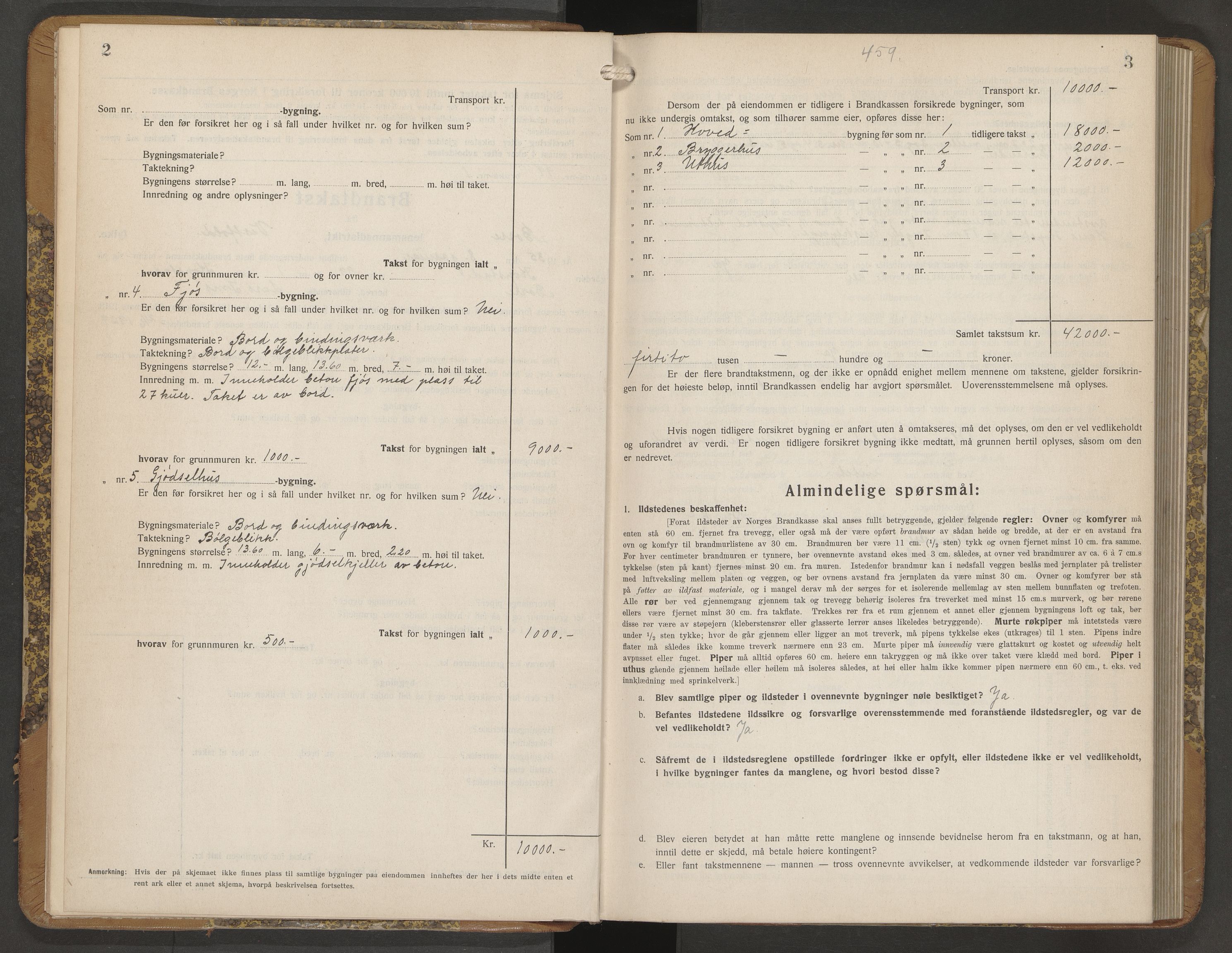 Borre lensmannskontor, AV/SAKO-A-533/Y/Yb/Ybb/L0005: Skjematakstprotokoll, 1935-1941