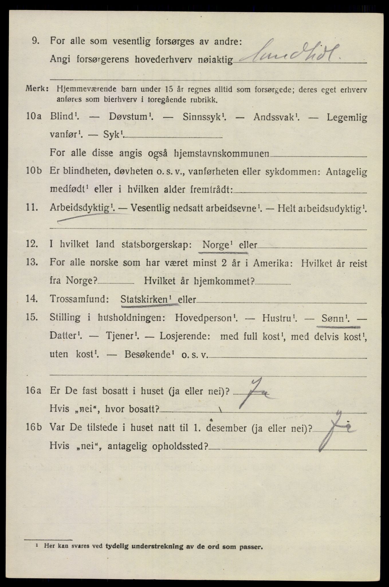 SAO, 1920 census for Lillestrøm, 1920, p. 5545