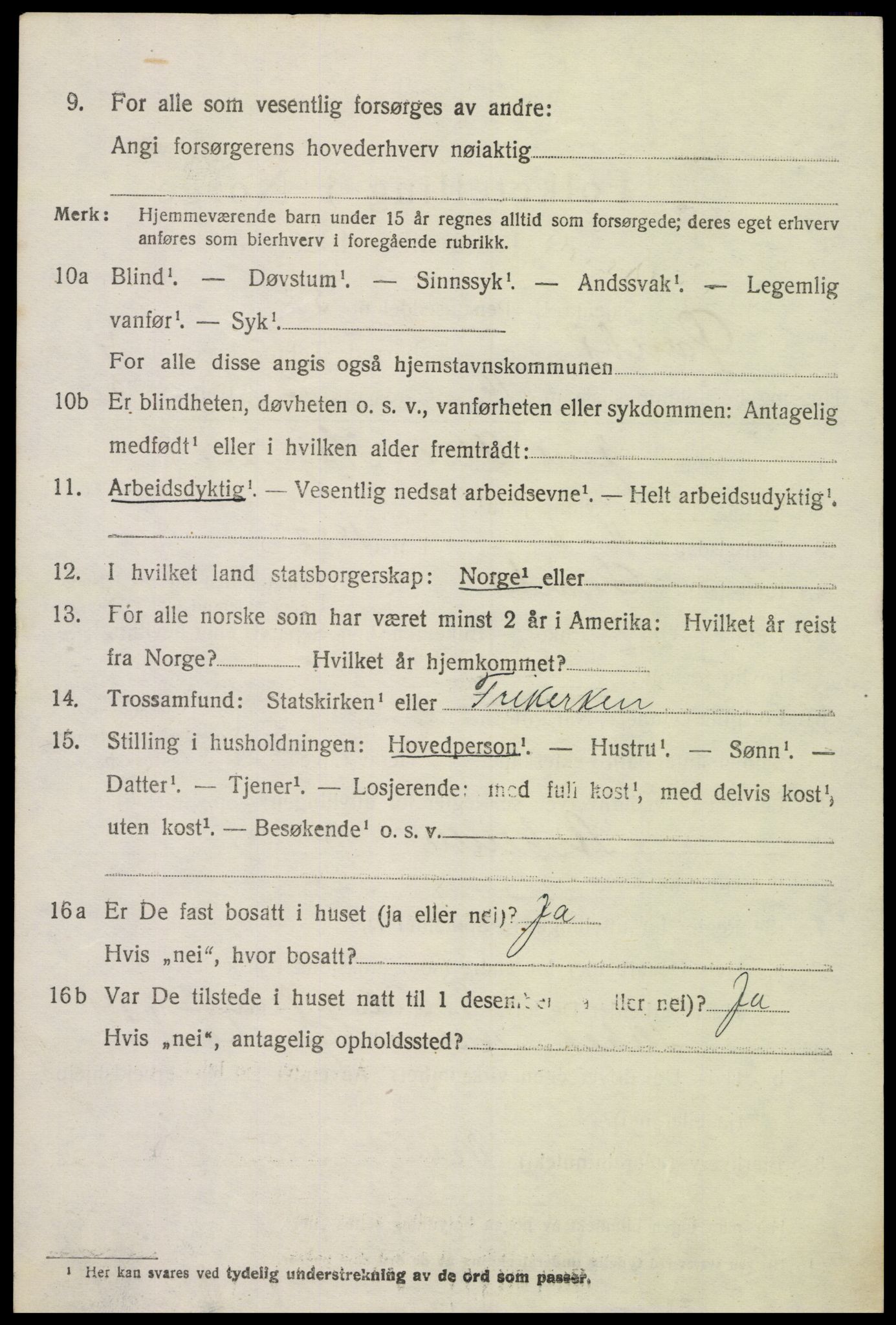 SAK, 1920 census for Øvrebø, 1920, p. 959