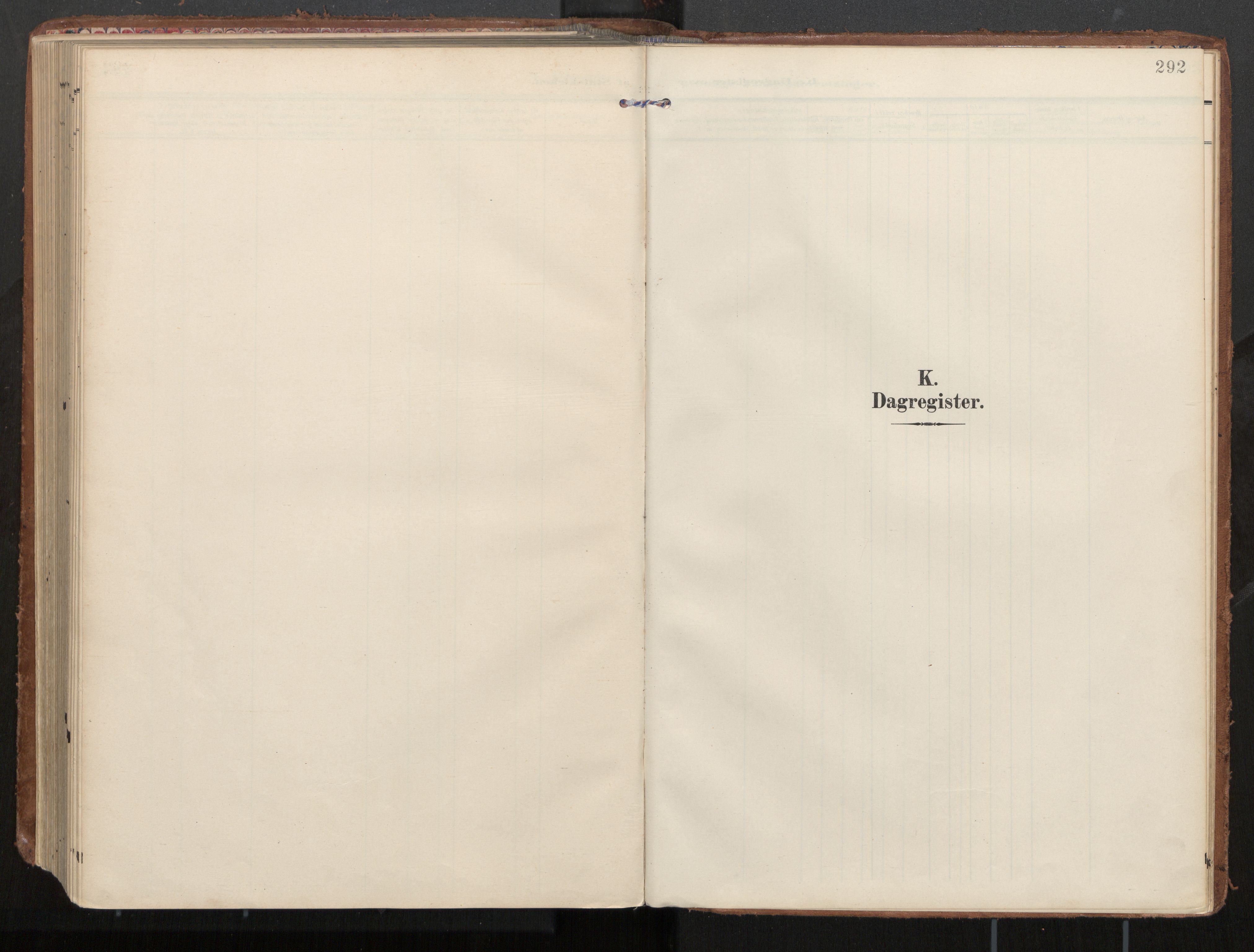 Ministerialprotokoller, klokkerbøker og fødselsregistre - Nord-Trøndelag, SAT/A-1458/774/L0629: Parish register (official), 1904-1926, p. 292