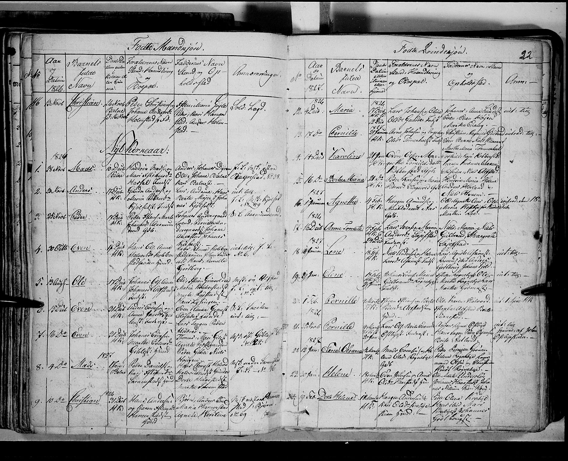 Toten prestekontor, SAH/PREST-102/H/Ha/Hab/L0002: Parish register (copy) no. 2, 1820-1827, p. 91w