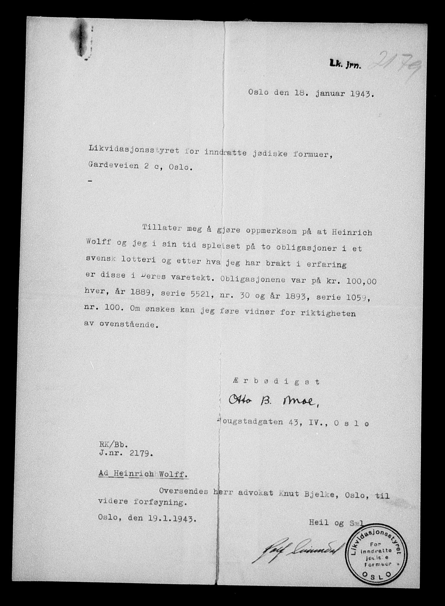 Justisdepartementet, Tilbakeføringskontoret for inndratte formuer, AV/RA-S-1564/H/Hc/Hcc/L0986: --, 1945-1947, p. 545