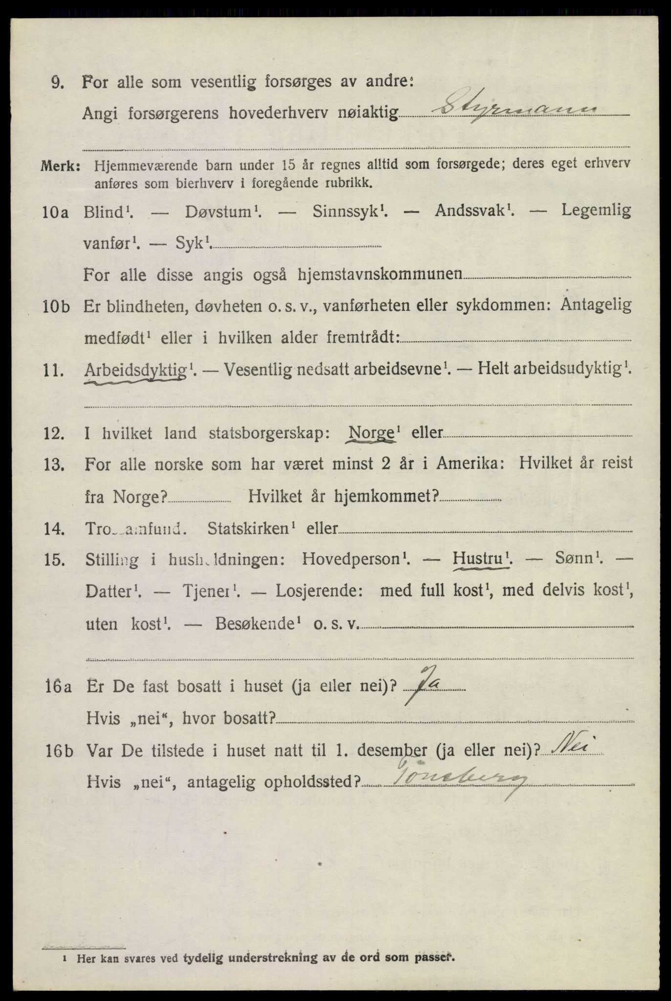 SAKO, 1920 census for Nøtterøy, 1920, p. 13586