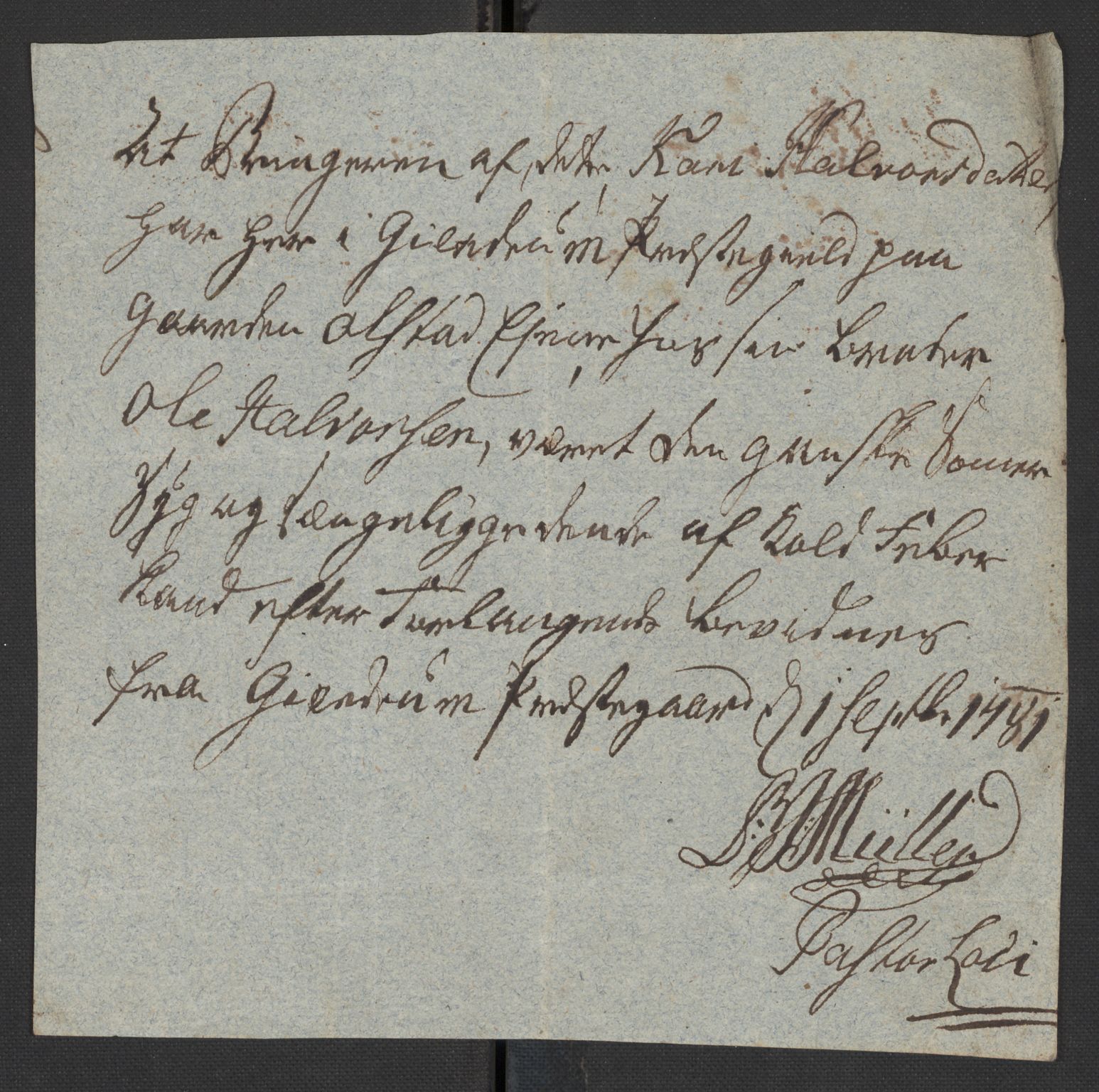 Oslo politidistrikt, AV/SAO-A-10085/D/Da/L0003: Innkomne brev, pro memoria m.v., 1781, p. 163