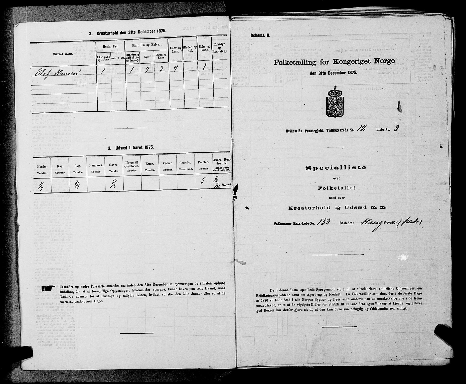 SAKO, 1875 census for 0829P Kviteseid, 1875, p. 959