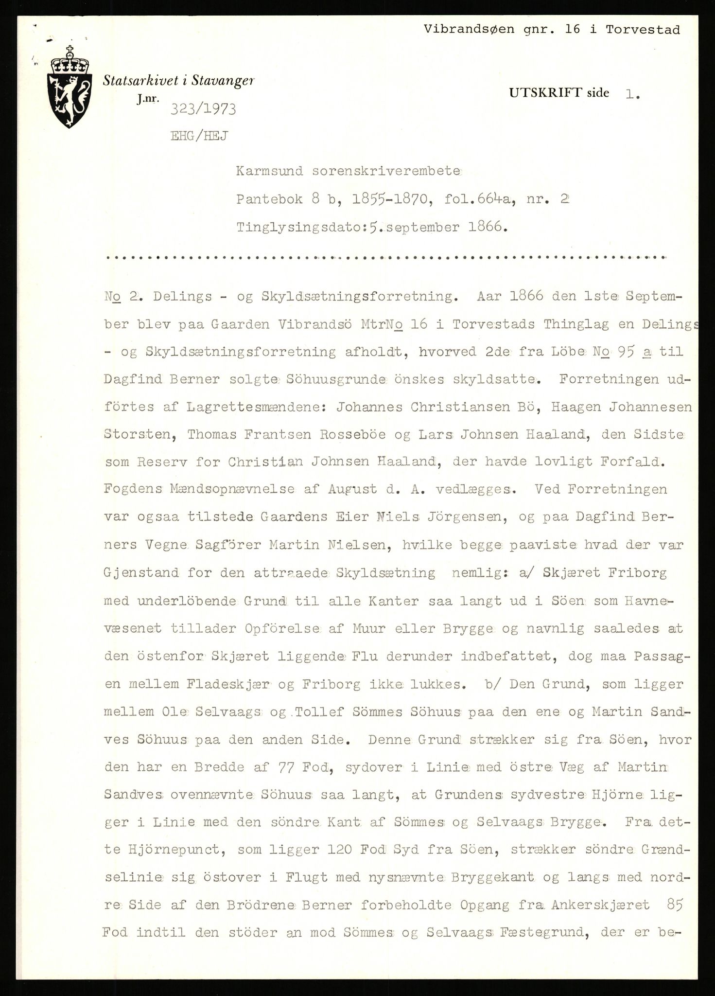 Statsarkivet i Stavanger, AV/SAST-A-101971/03/Y/Yj/L0094: Avskrifter sortert etter gårdsnavn: Vetrhus - Vik i Nerstrand, 1750-1930, p. 135