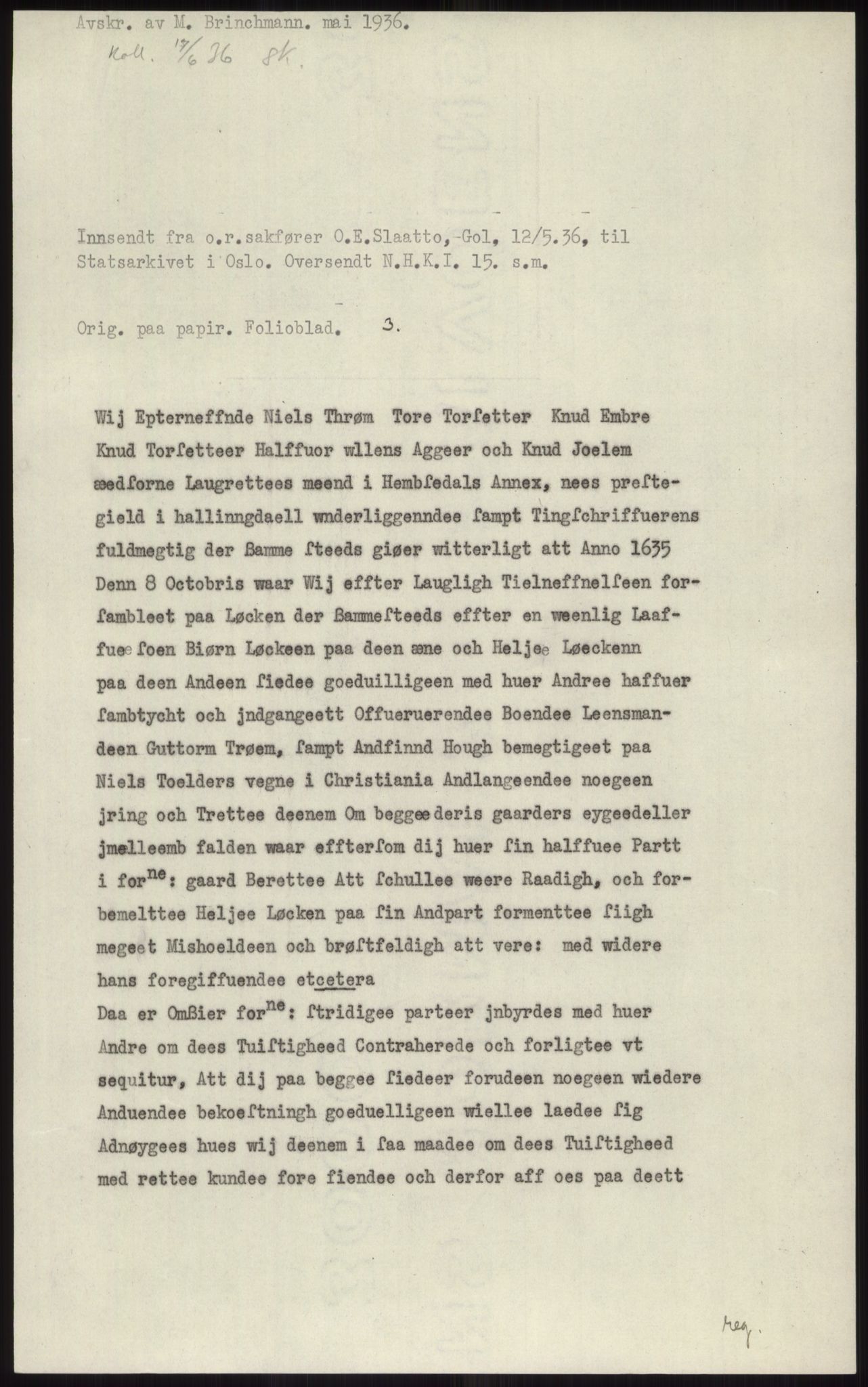 Samlinger til kildeutgivelse, Diplomavskriftsamlingen, AV/RA-EA-4053/H/Ha, p. 731