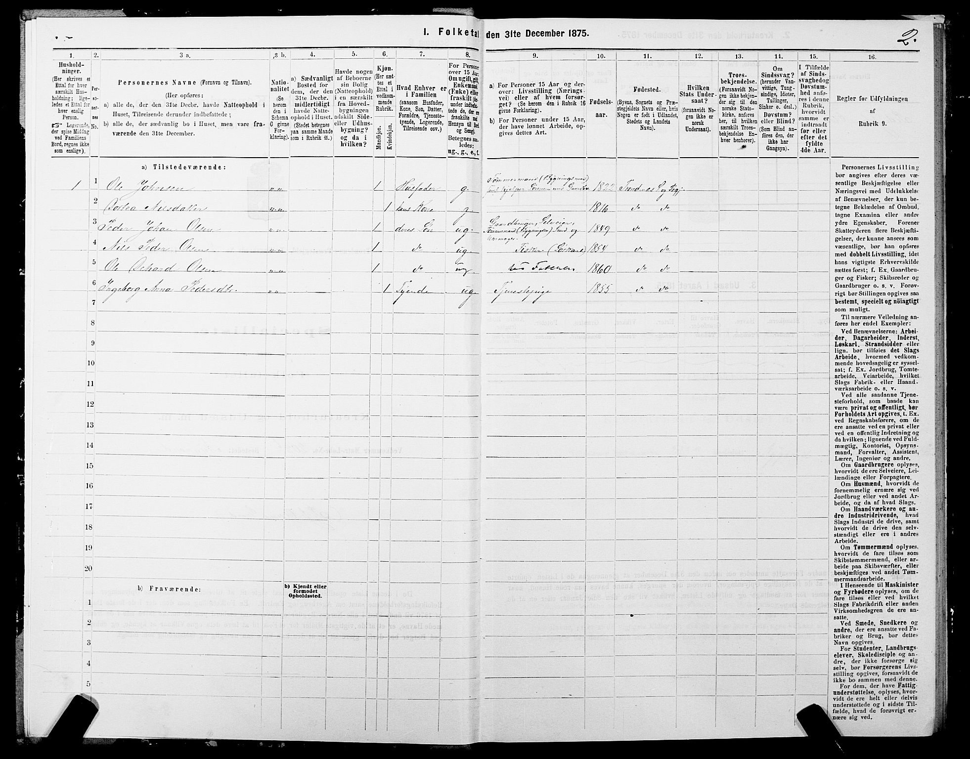 SATØ, 1875 census for 1914P Trondenes, 1875, p. 4002