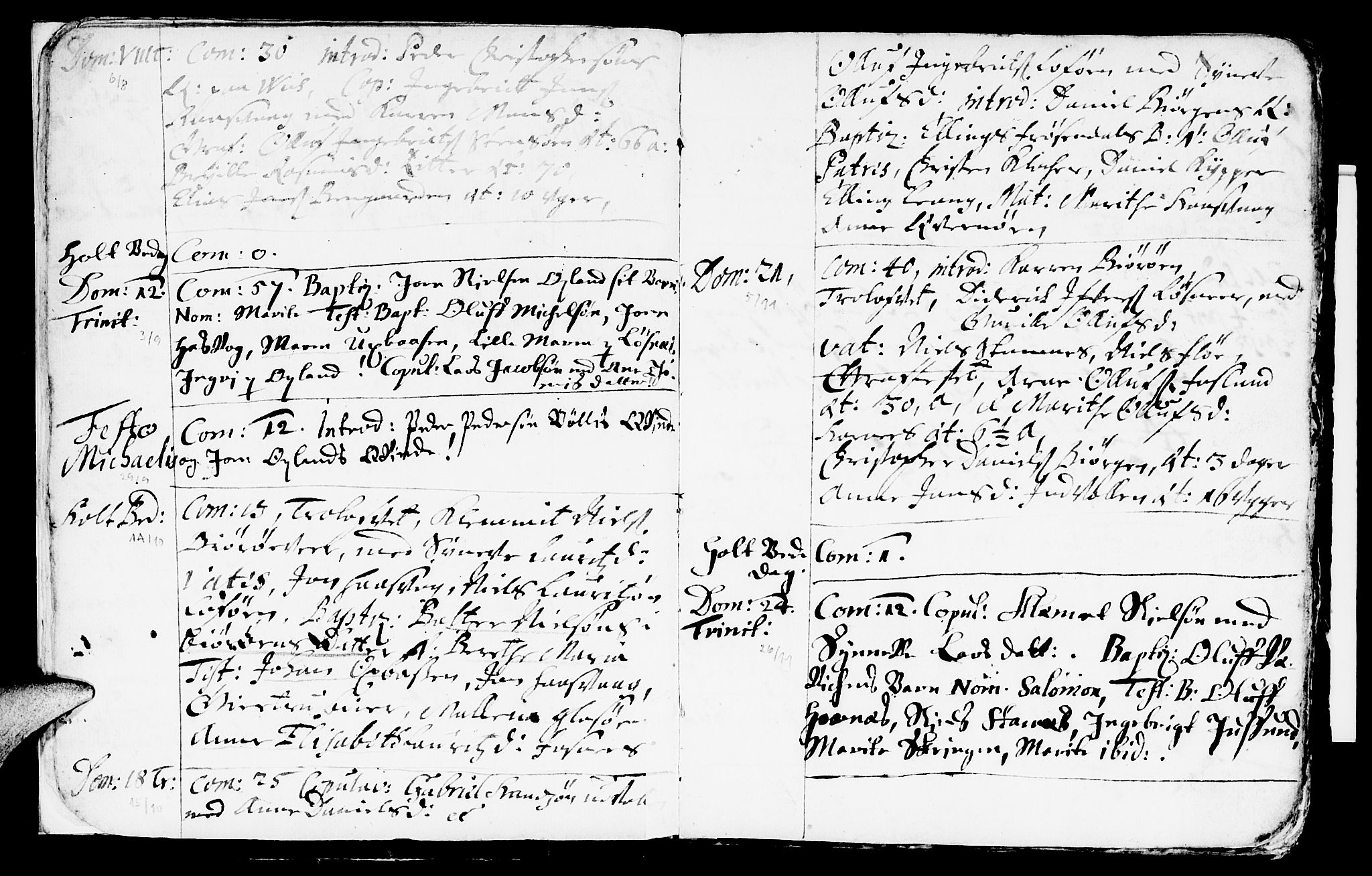 Ministerialprotokoller, klokkerbøker og fødselsregistre - Nord-Trøndelag, SAT/A-1458/771/L0594: Parish register (official) no. 771A01, 1689-1738