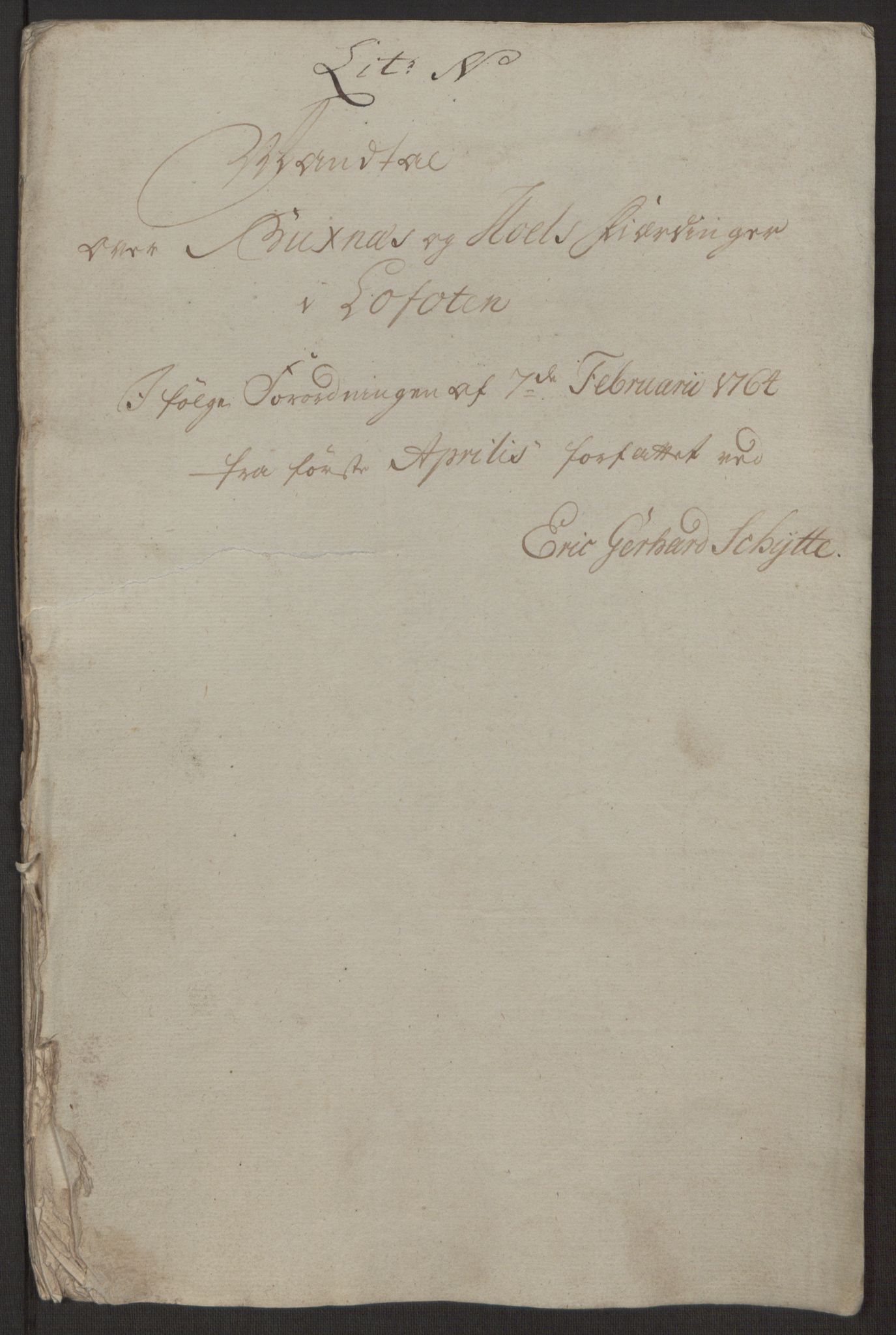 Rentekammeret inntil 1814, Realistisk ordnet avdeling, RA/EA-4070/Ol/L0022a/0002: [Gg 10]: Ekstraskatten, 23.09.1762. Nordlands amt / Vesterålen, Andenes og Lofoten, 1763-1769, p. 251