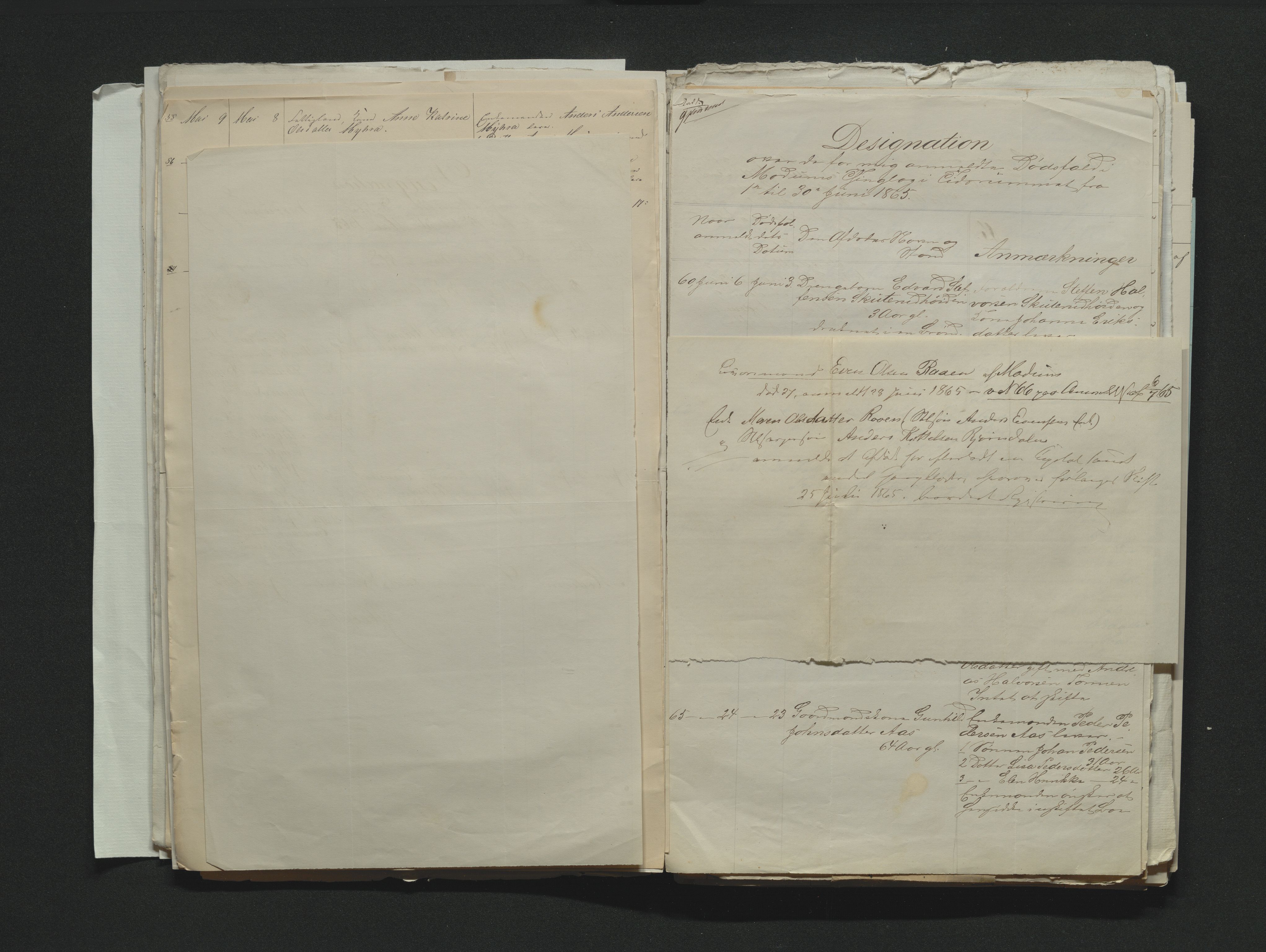Eiker, Modum og Sigdal sorenskriveri, AV/SAKO-A-123/H/Ha/Hab/L0011: Dødsfallsmeldinger, 1862-1865, p. 583