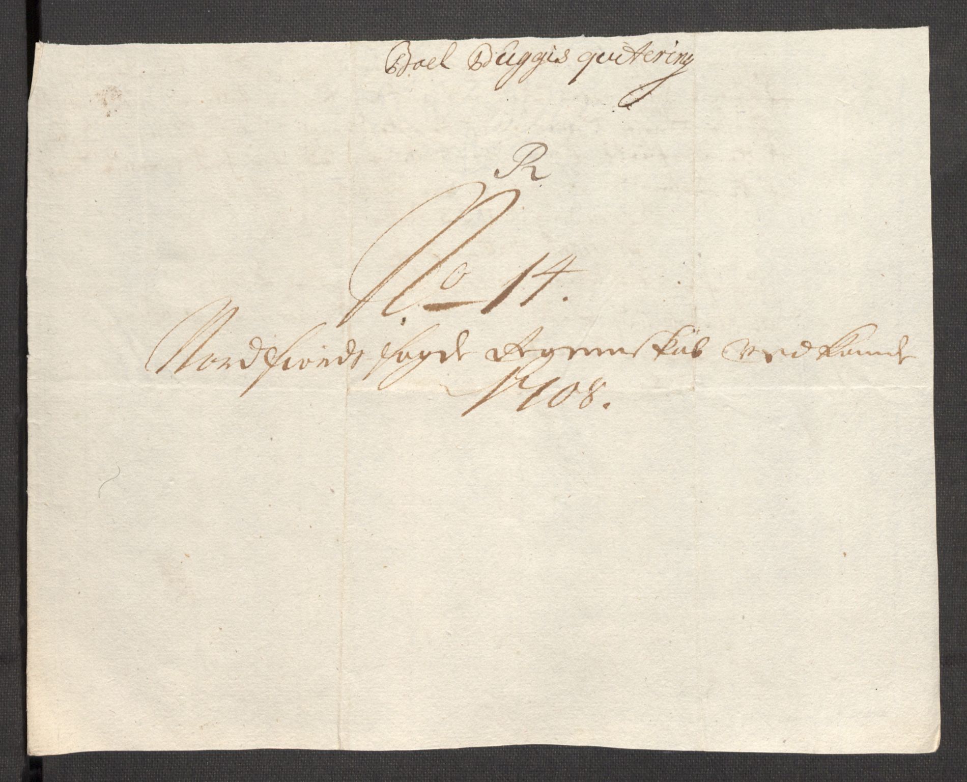 Rentekammeret inntil 1814, Reviderte regnskaper, Fogderegnskap, AV/RA-EA-4092/R53/L3431: Fogderegnskap Sunn- og Nordfjord, 1708, p. 200