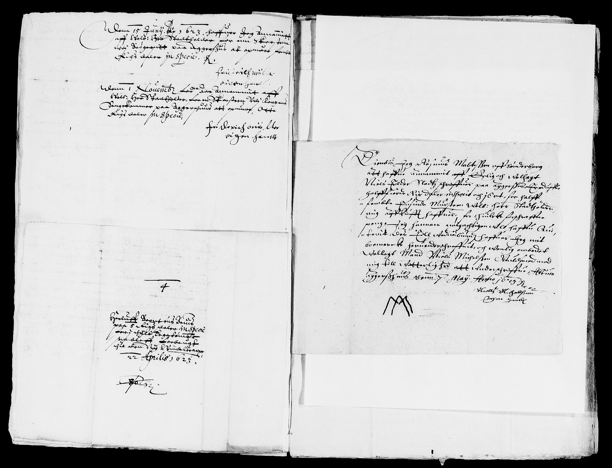 Rentekammeret inntil 1814, Reviderte regnskaper, Lensregnskaper, AV/RA-EA-5023/R/Rb/Rba/L0066: Akershus len, 1623-1624
