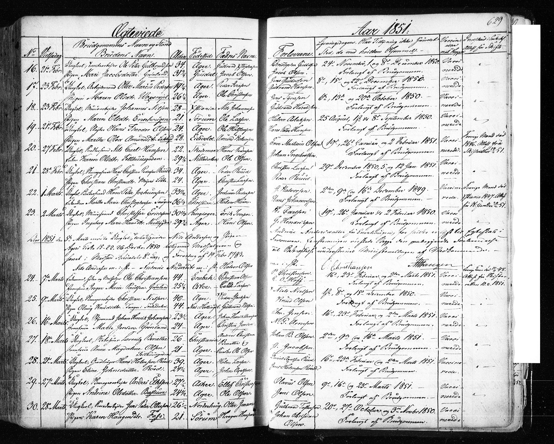 Aker prestekontor kirkebøker, SAO/A-10861/F/L0019: Parish register (official) no. 19, 1842-1852, p. 629
