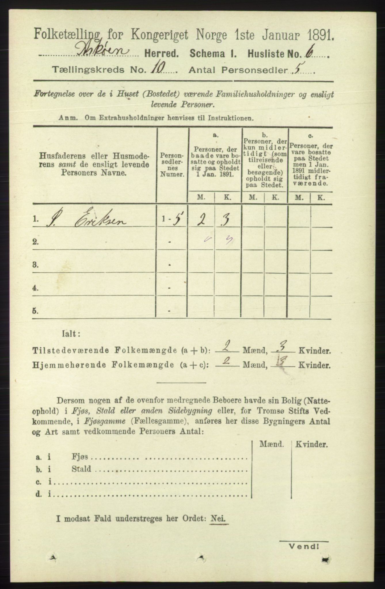 RA, 1891 census for 1247 Askøy, 1891, p. 6262