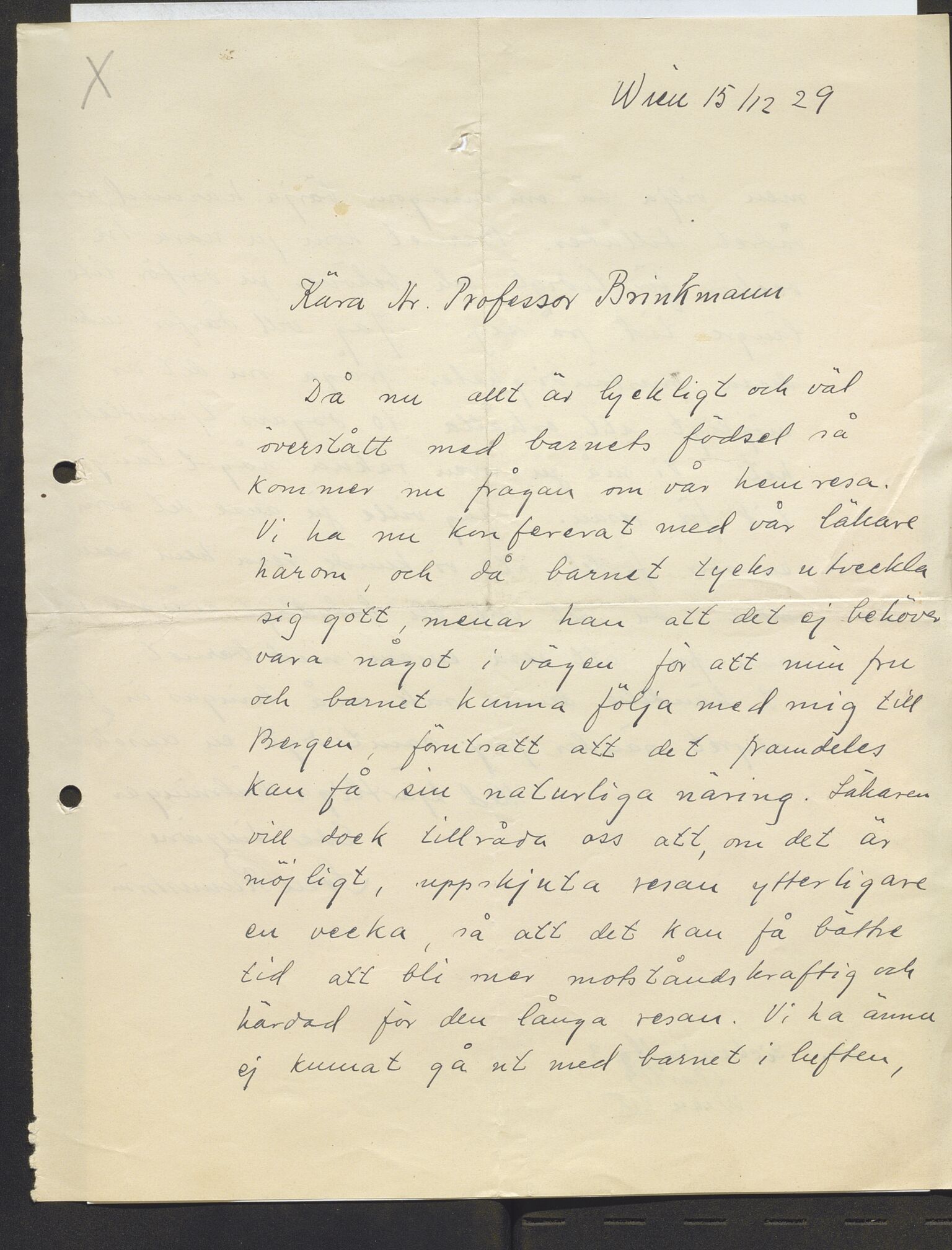 Bergens Museum, AV/SAB-A-17301/13/D/L0002: Korrespondanse , 1928-1940, p. 203