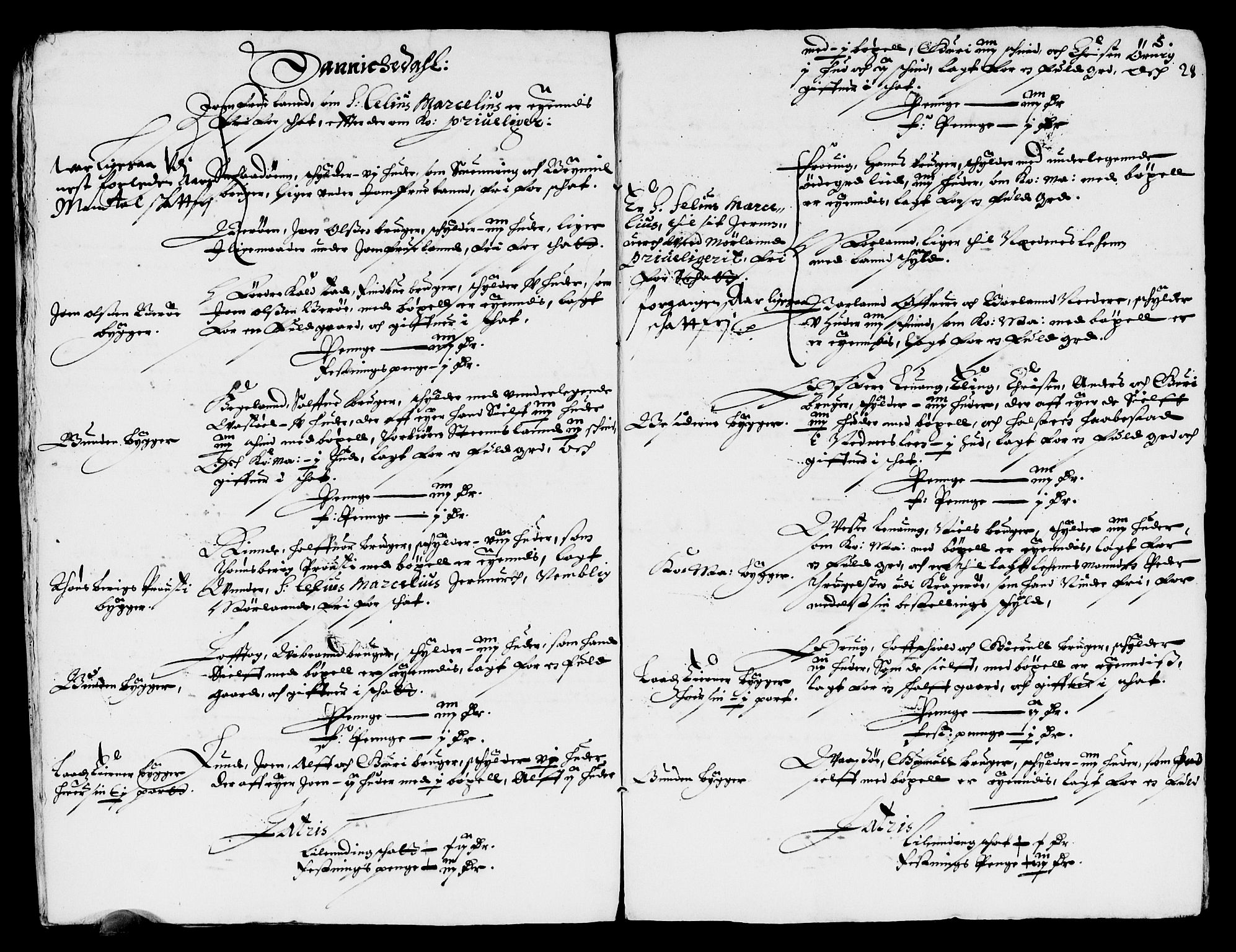 Rentekammeret inntil 1814, Reviderte regnskaper, Lensregnskaper, AV/RA-EA-5023/R/Rb/Rbp/L0041: Bratsberg len, 1654-1656
