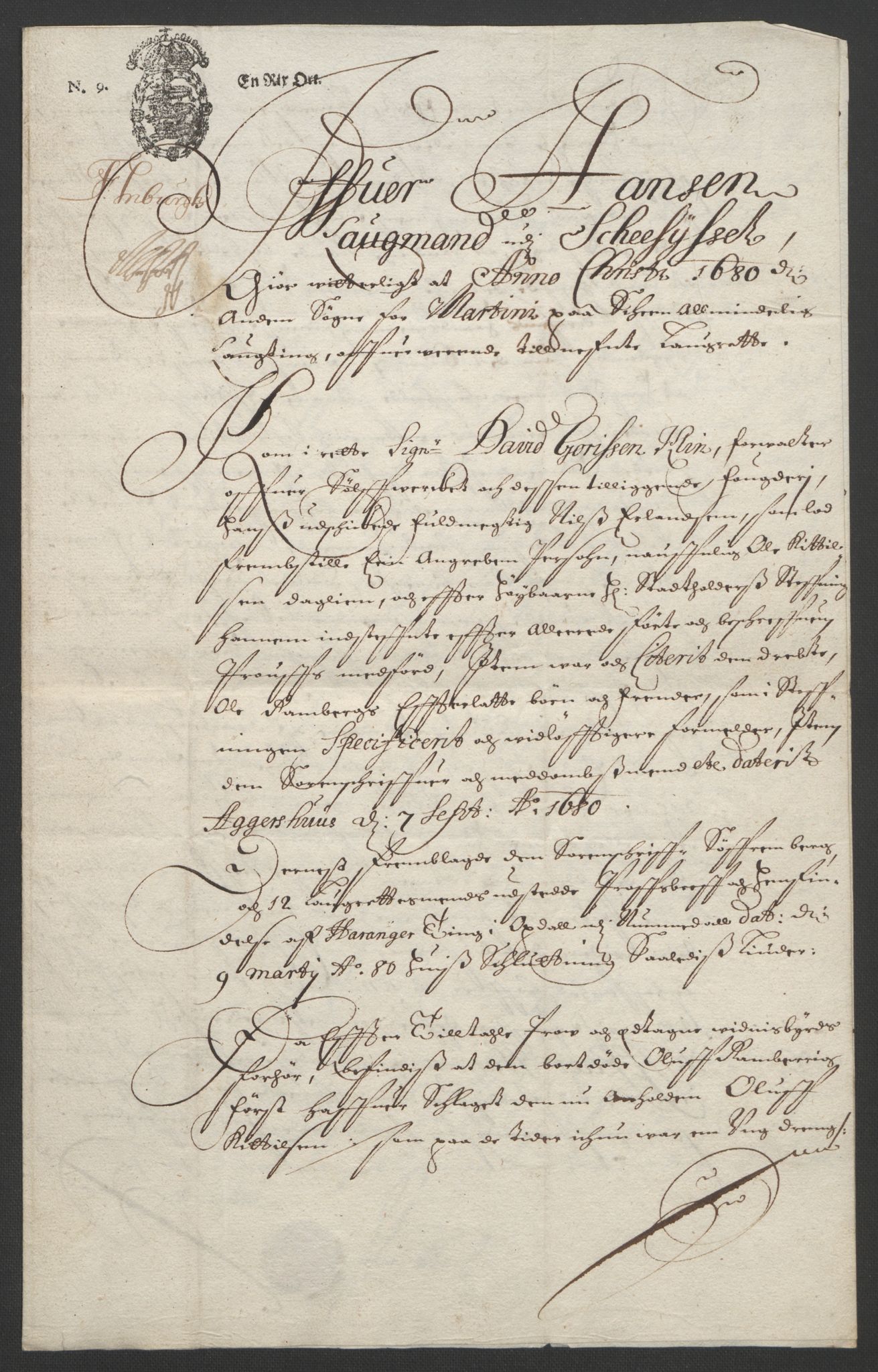 Rentekammeret inntil 1814, Reviderte regnskaper, Fogderegnskap, AV/RA-EA-4092/R24/L1572: Fogderegnskap Numedal og Sandsvær, 1679-1686, p. 210