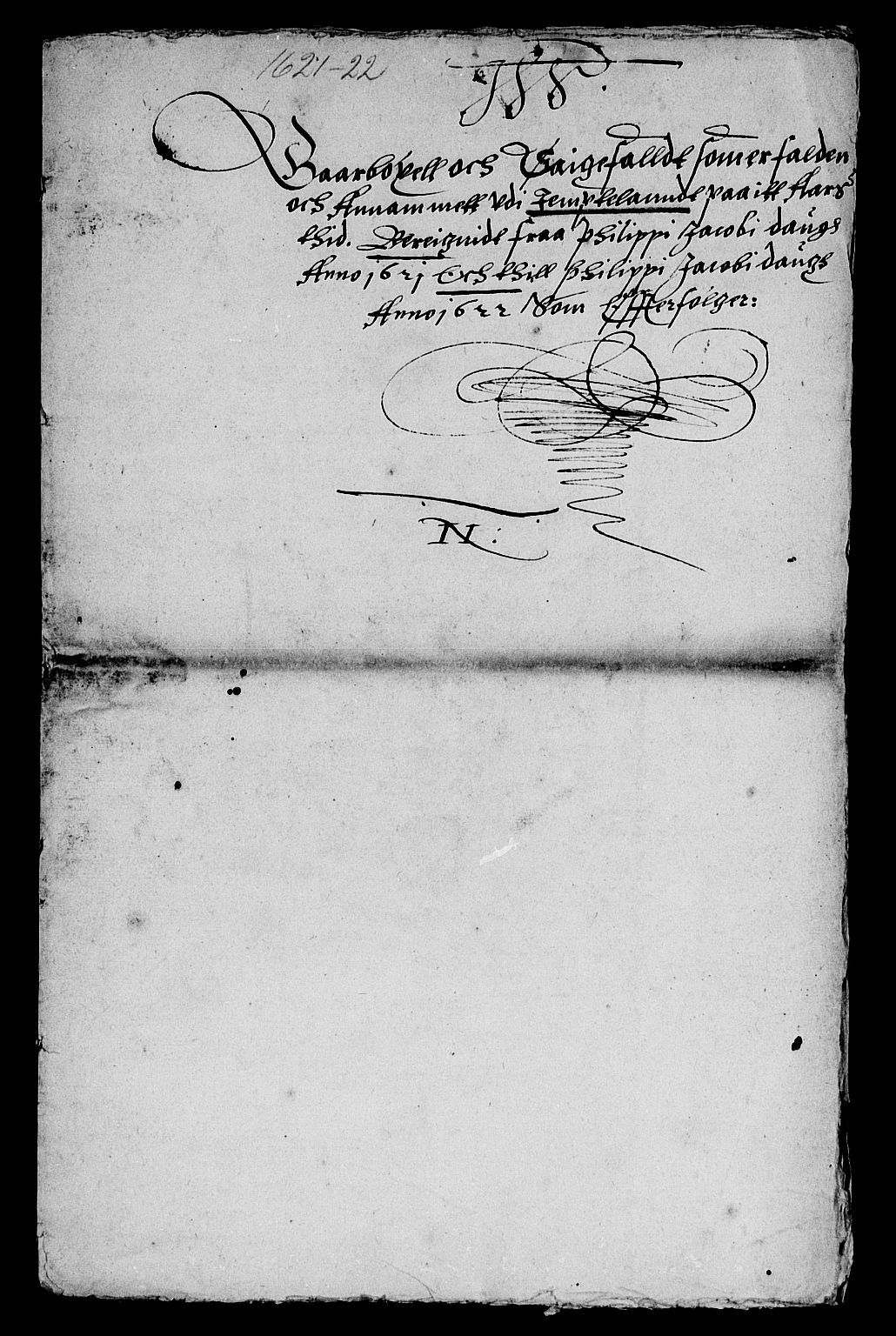 Rentekammeret inntil 1814, Reviderte regnskaper, Lensregnskaper, AV/RA-EA-5023/R/Rb/Rbw/L0022: Trondheim len, 1621-1622