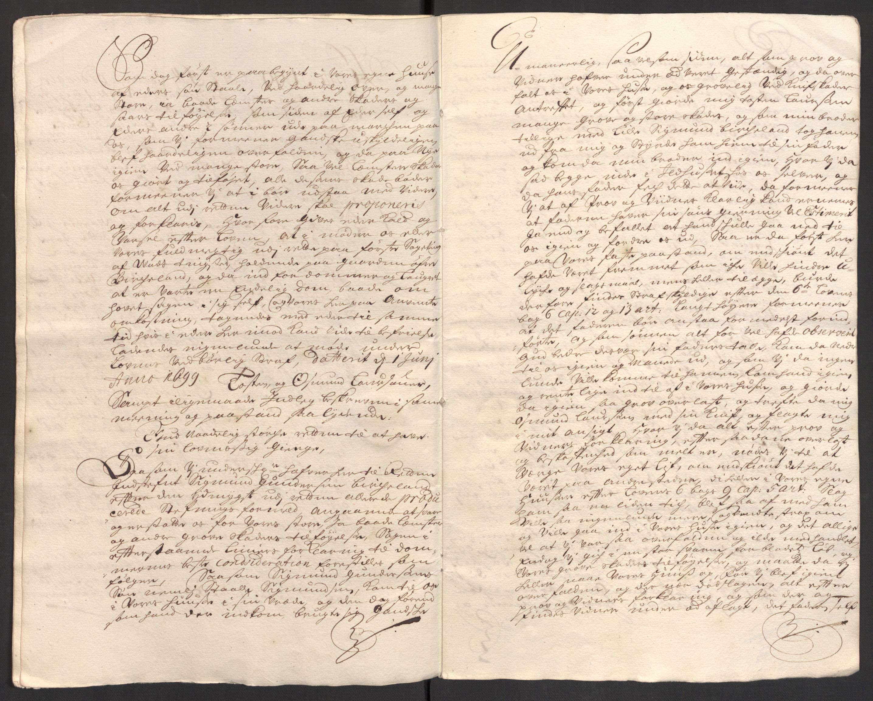 Rentekammeret inntil 1814, Reviderte regnskaper, Fogderegnskap, AV/RA-EA-4092/R43/L2547: Fogderegnskap Lista og Mandal, 1698-1699, p. 190