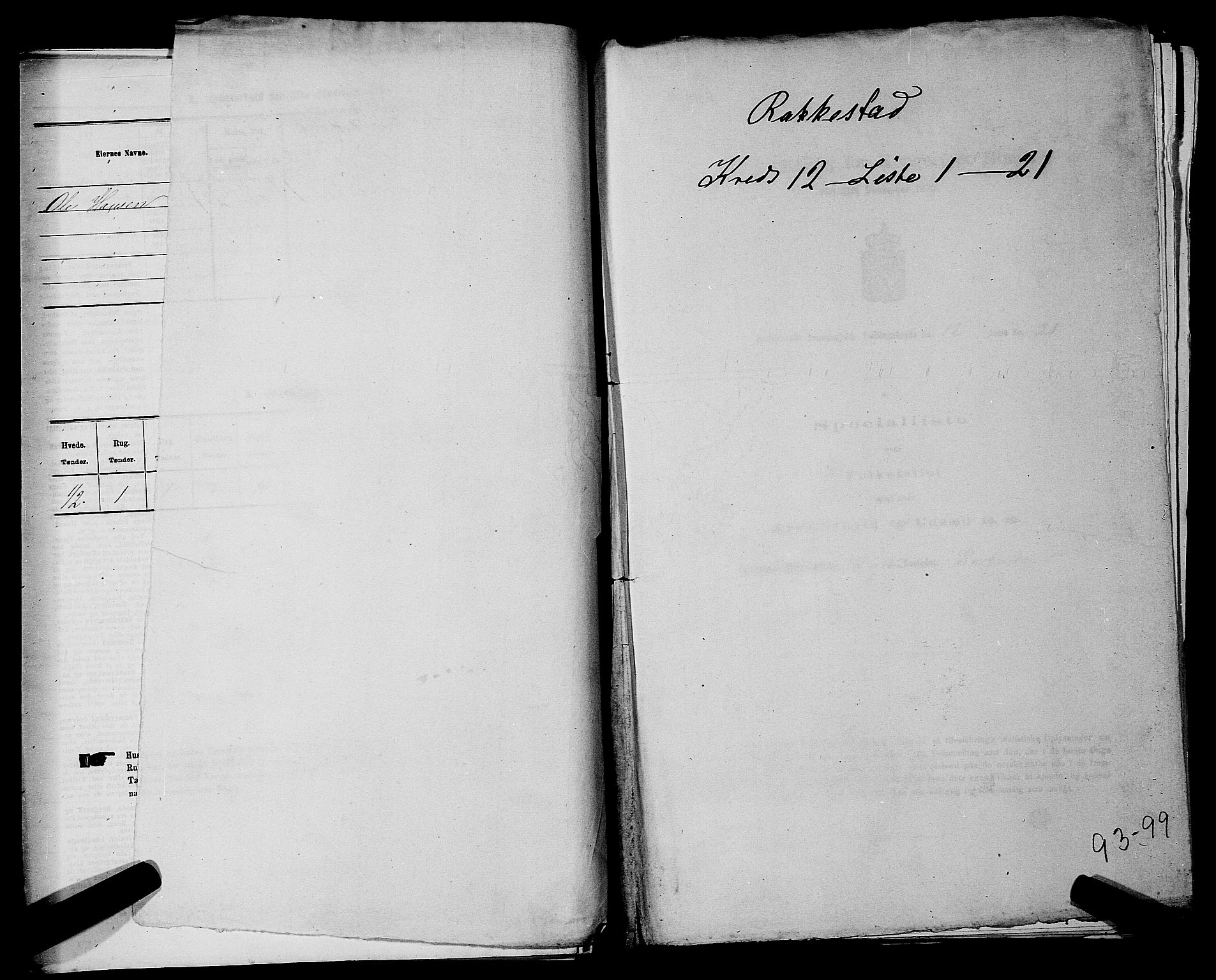 RA, 1875 census for 0128P Rakkestad, 1875, p. 1415