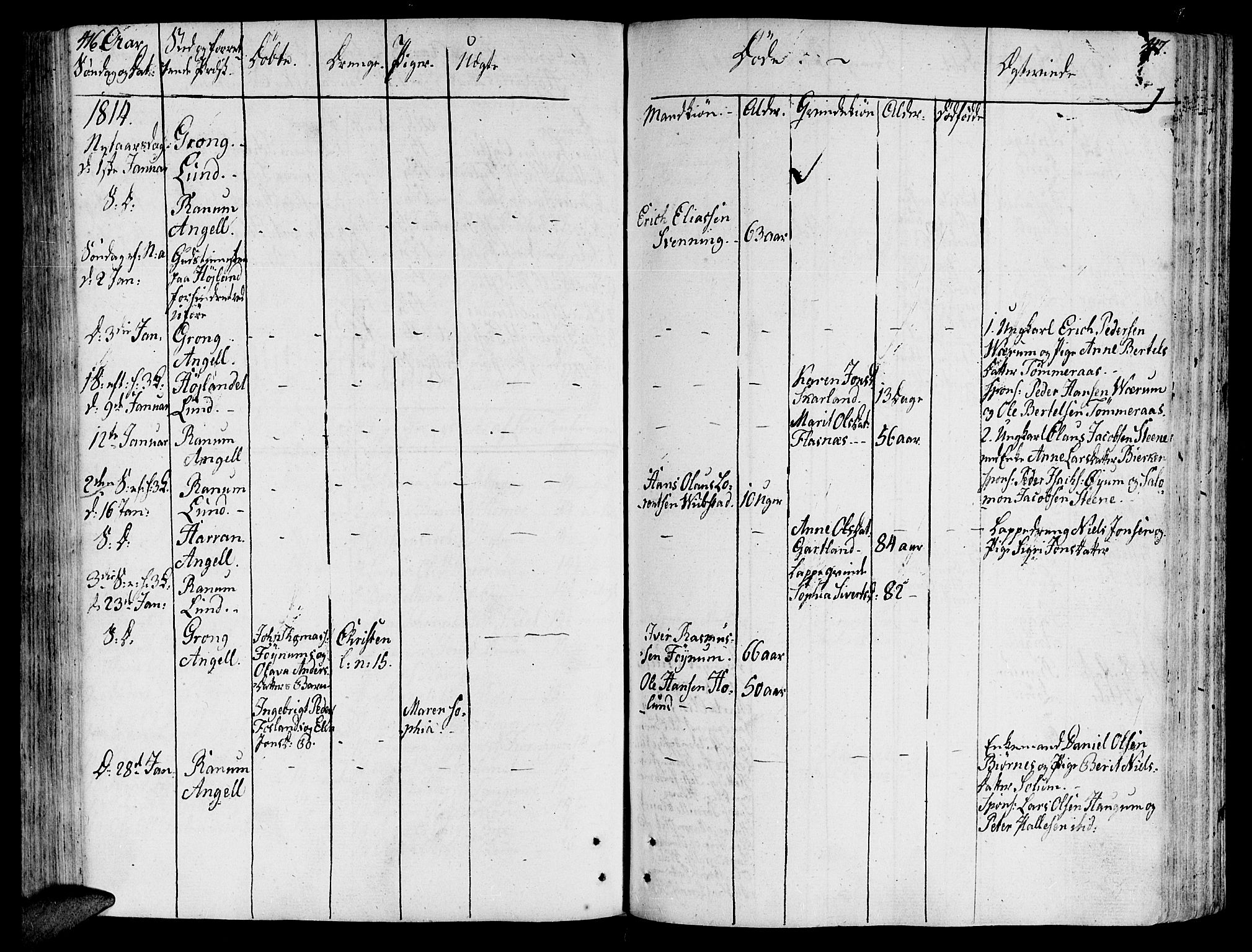 Ministerialprotokoller, klokkerbøker og fødselsregistre - Nord-Trøndelag, SAT/A-1458/764/L0545: Parish register (official) no. 764A05, 1799-1816, p. 416-417