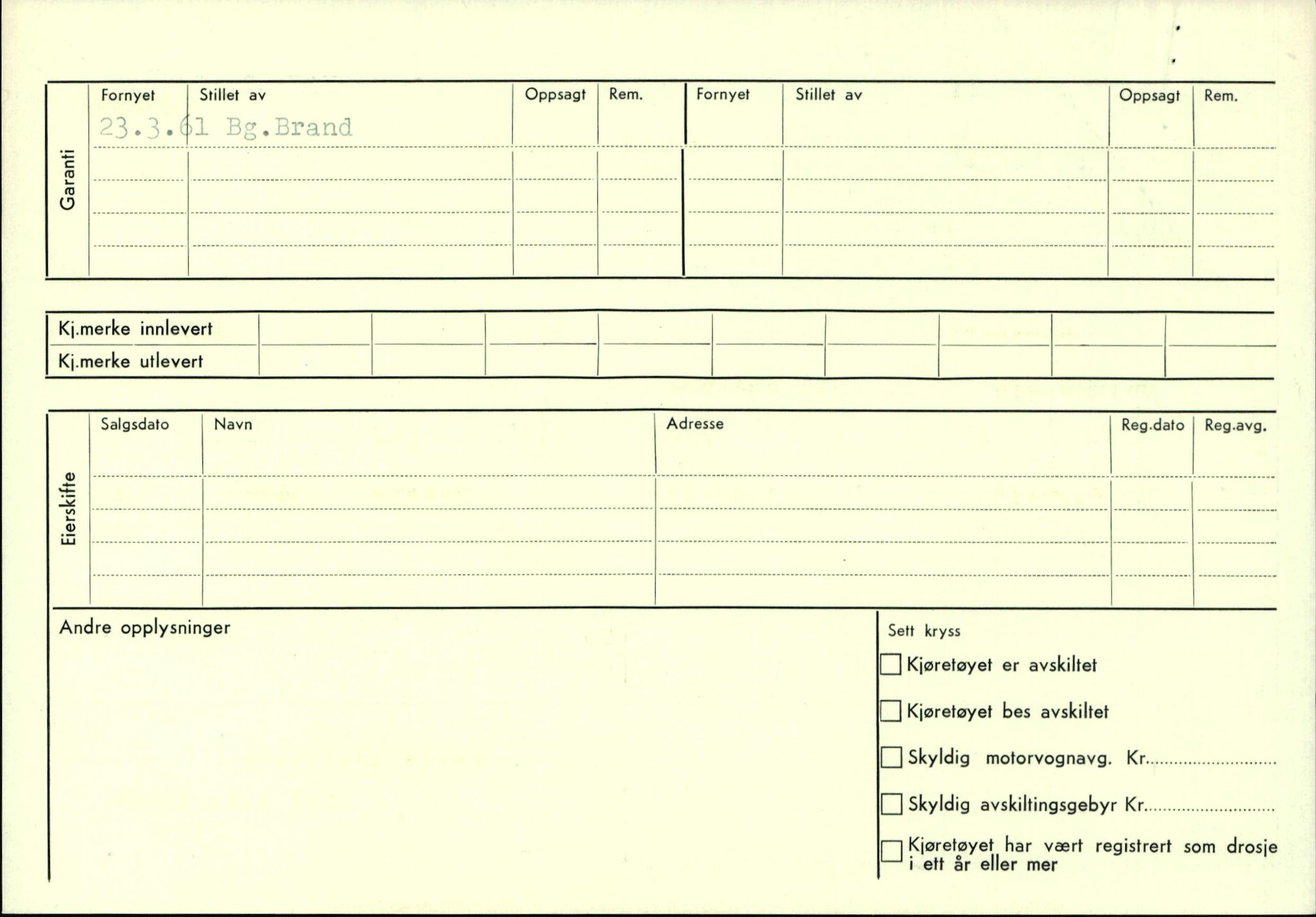 Statens vegvesen, Sogn og Fjordane vegkontor, AV/SAB-A-5301/4/F/L0004: Registerkort utmeldte Fjordane S2500-2700, S7200-7899, 1930-1961, p. 148