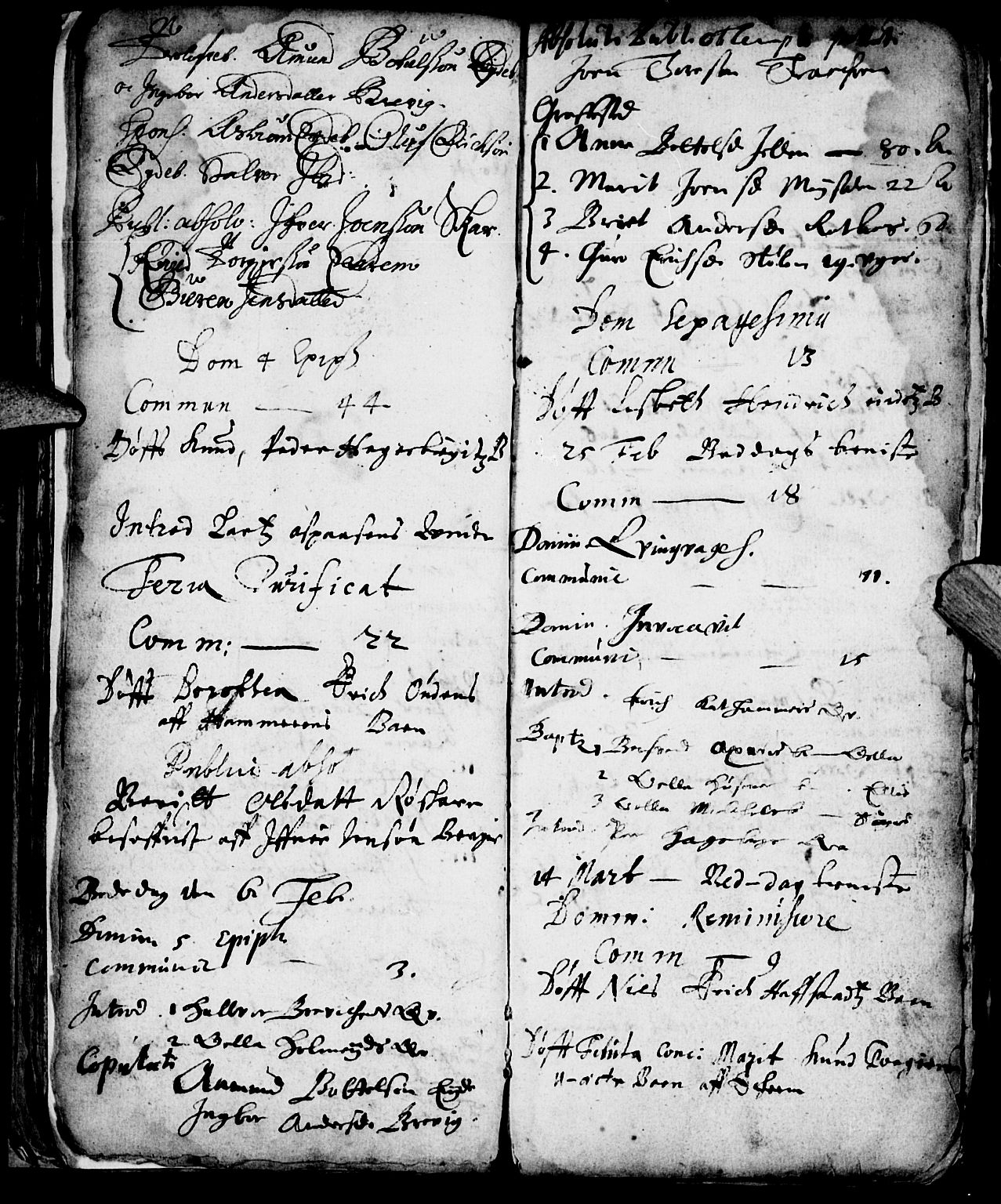 Ministerialprotokoller, klokkerbøker og fødselsregistre - Møre og Romsdal, AV/SAT-A-1454/586/L0976: Parish register (official) no. 586A02, 1664-1702