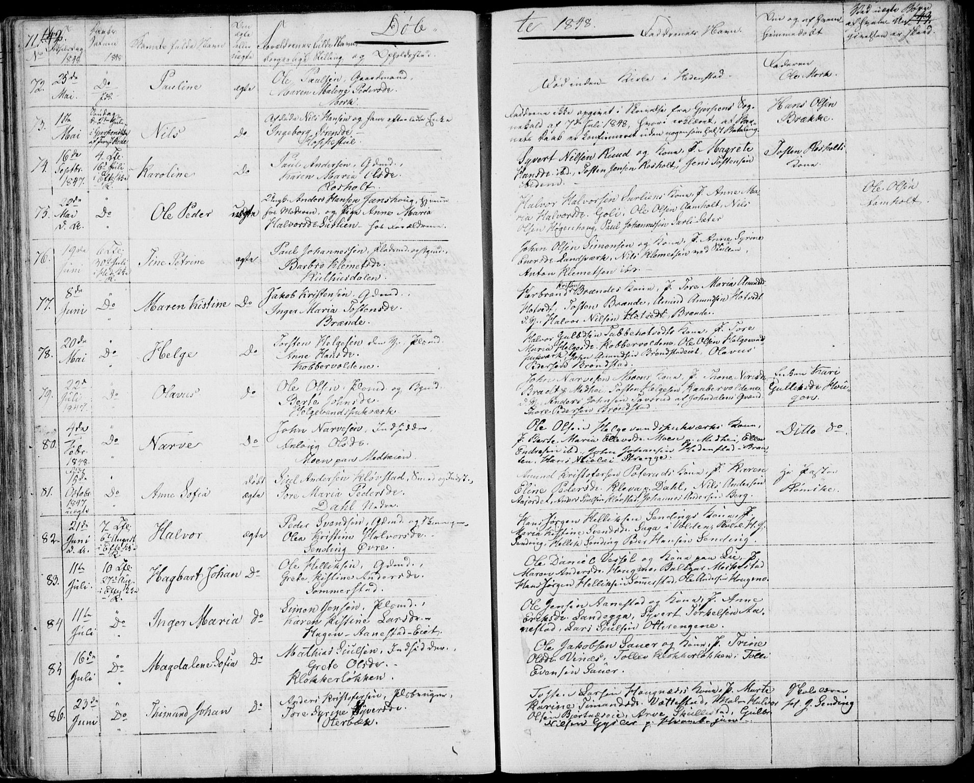 Sandsvær kirkebøker, SAKO/A-244/F/Fa/L0005: Parish register (official) no. I 5, 1840-1856, p. 142-143