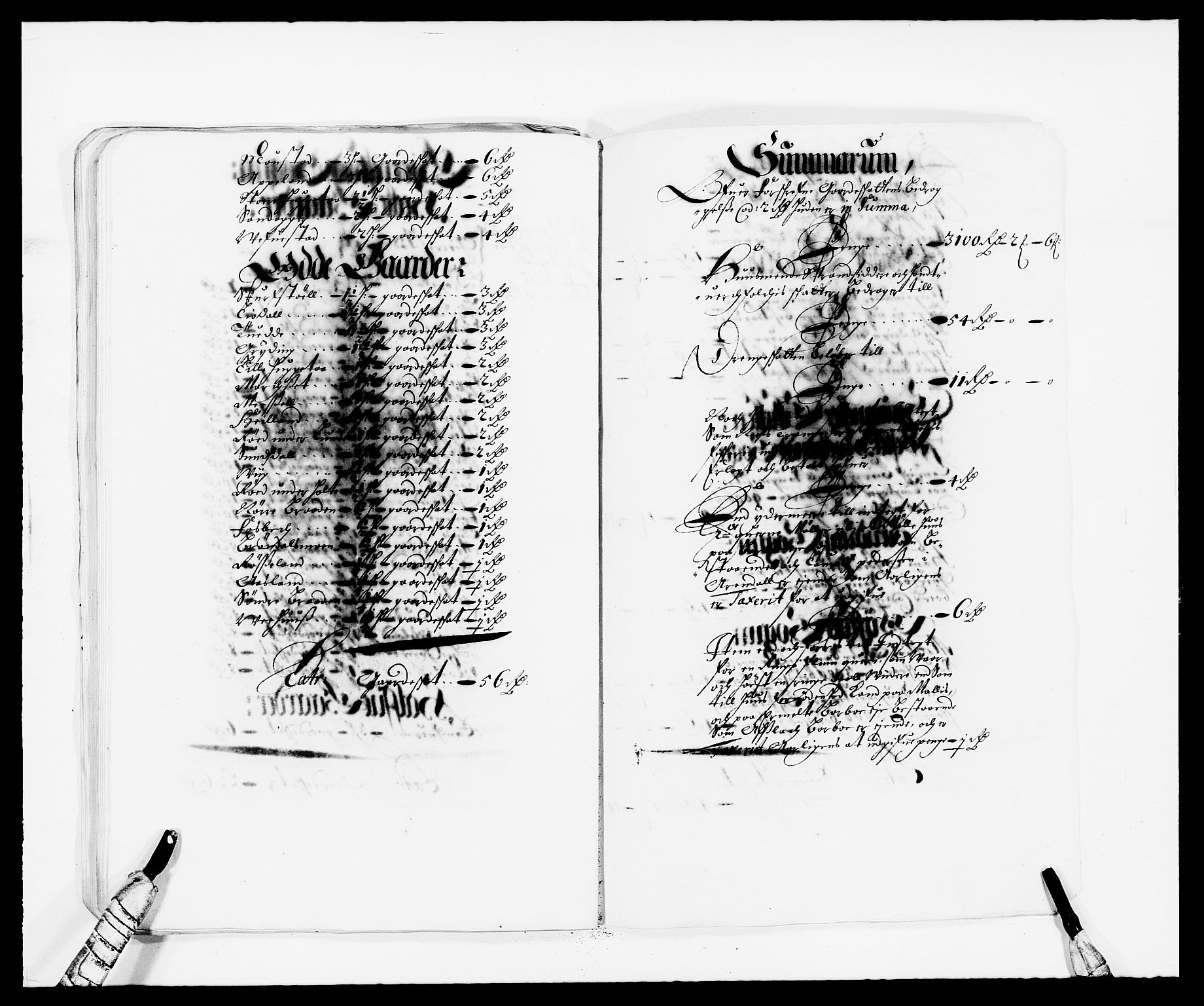 Rentekammeret inntil 1814, Reviderte regnskaper, Fogderegnskap, AV/RA-EA-4092/R39/L2301: Fogderegnskap Nedenes, 1675-1676, p. 297