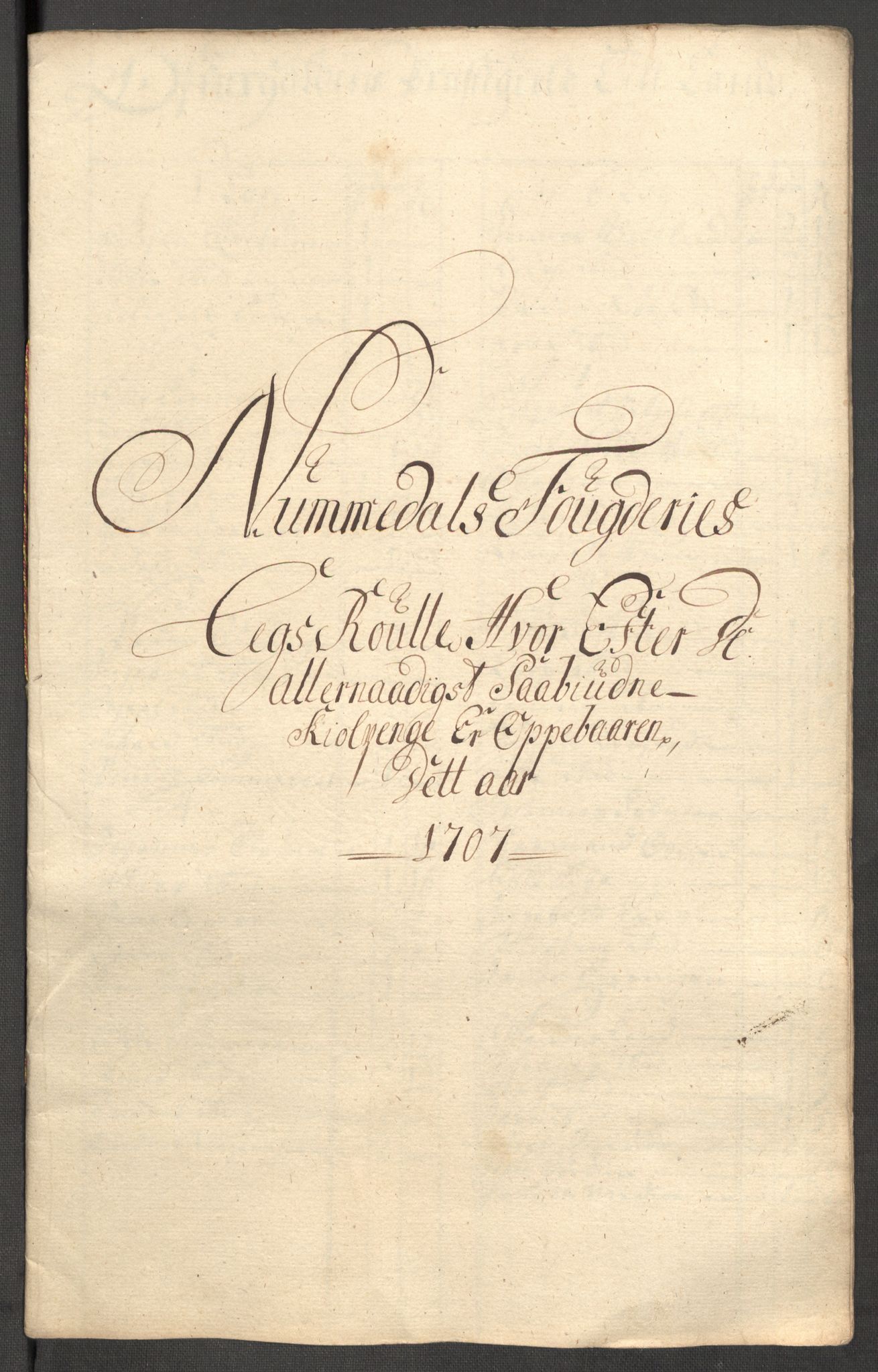 Rentekammeret inntil 1814, Reviderte regnskaper, Fogderegnskap, RA/EA-4092/R64/L4430: Fogderegnskap Namdal, 1707-1708, p. 120