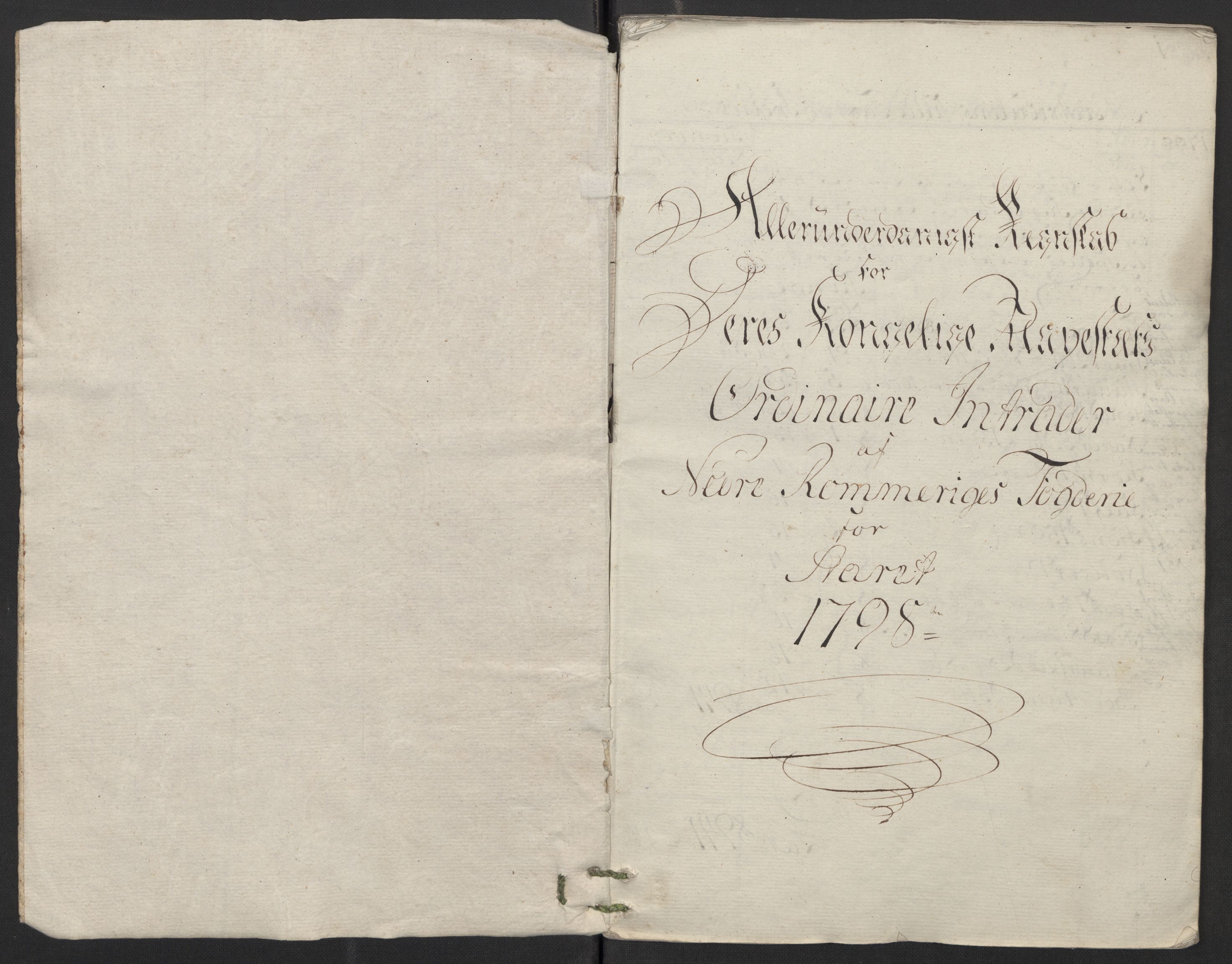 Rentekammeret inntil 1814, Reviderte regnskaper, Fogderegnskap, AV/RA-EA-4092/R11/L0674: Fogderegnskap Nedre Romerike, 1798, p. 3