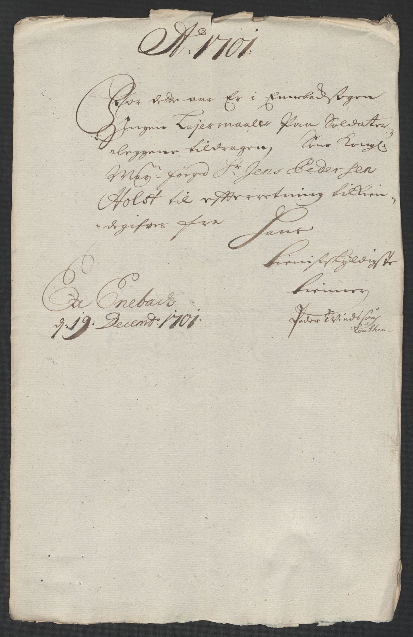 Rentekammeret inntil 1814, Reviderte regnskaper, Fogderegnskap, AV/RA-EA-4092/R11/L0584: Fogderegnskap Nedre Romerike, 1701, p. 40