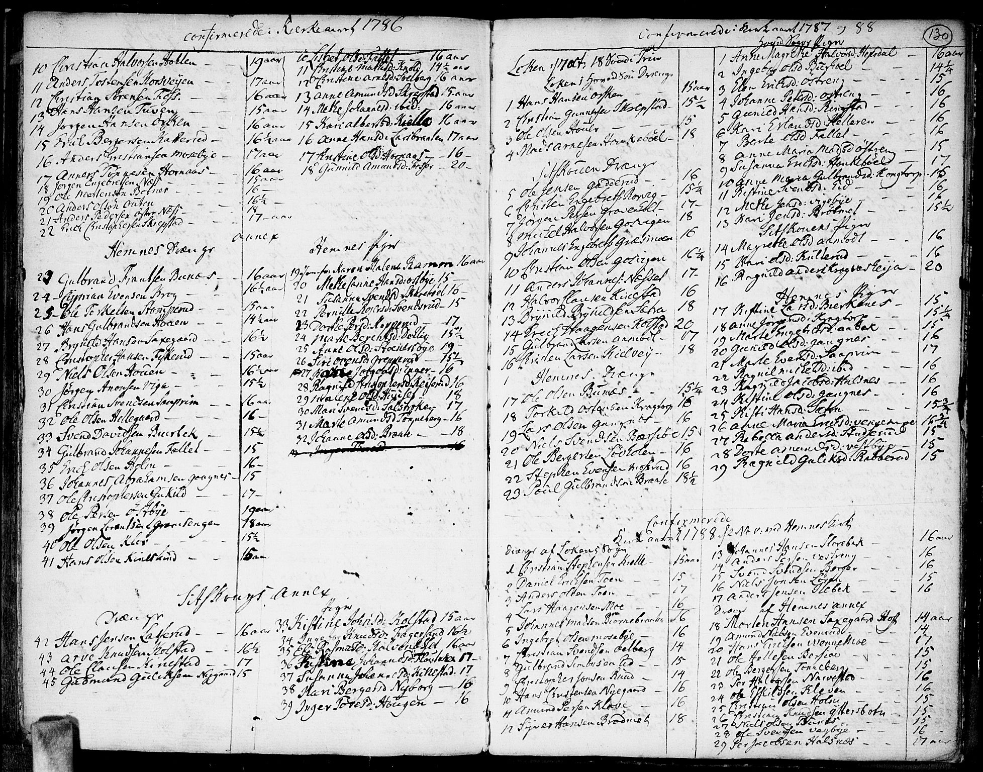 Høland prestekontor Kirkebøker, SAO/A-10346a/F/Fa/L0005: Parish register (official) no. I 5, 1780-1793, p. 130