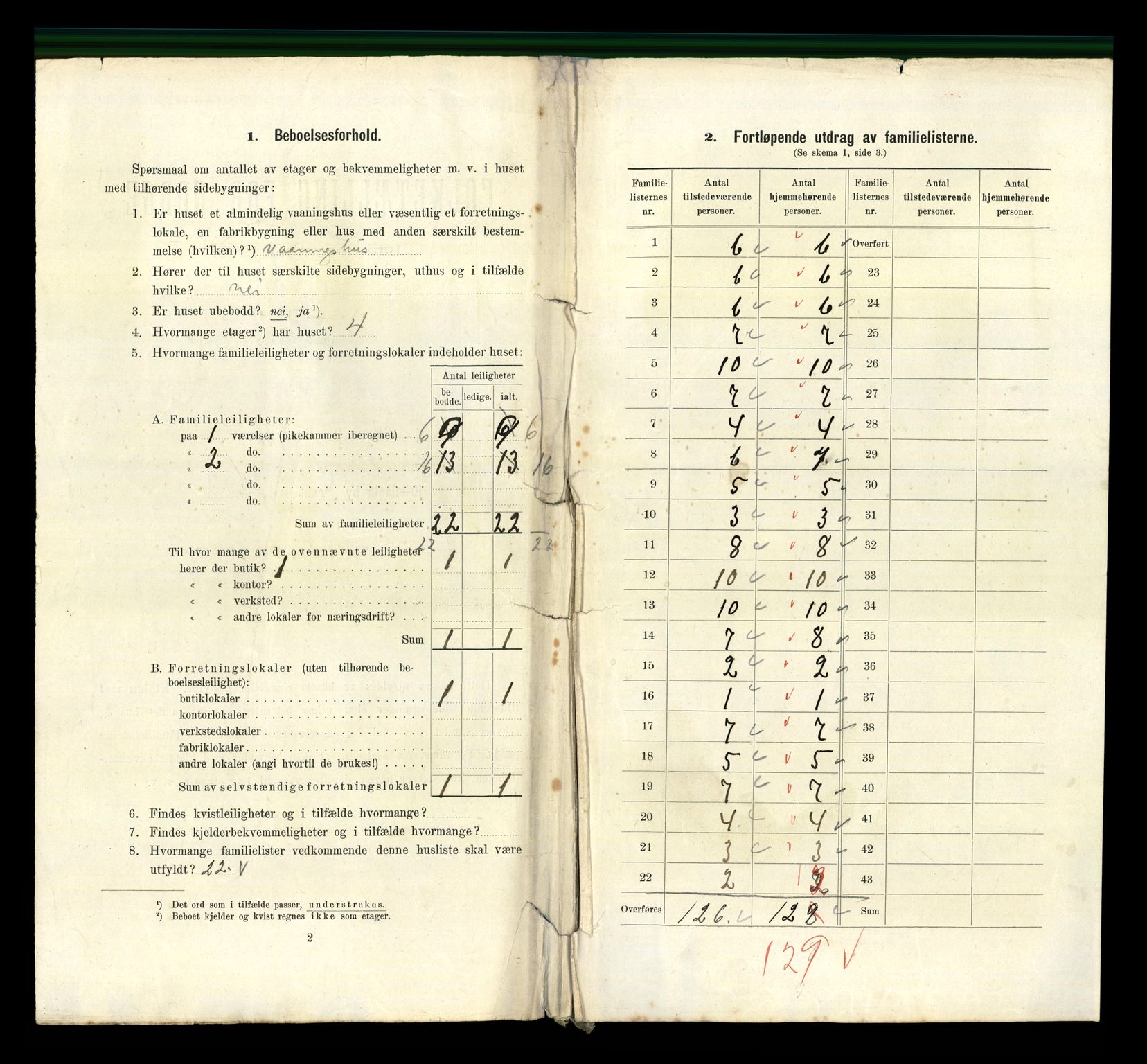 RA, 1910 census for Kristiania, 1910, p. 9922